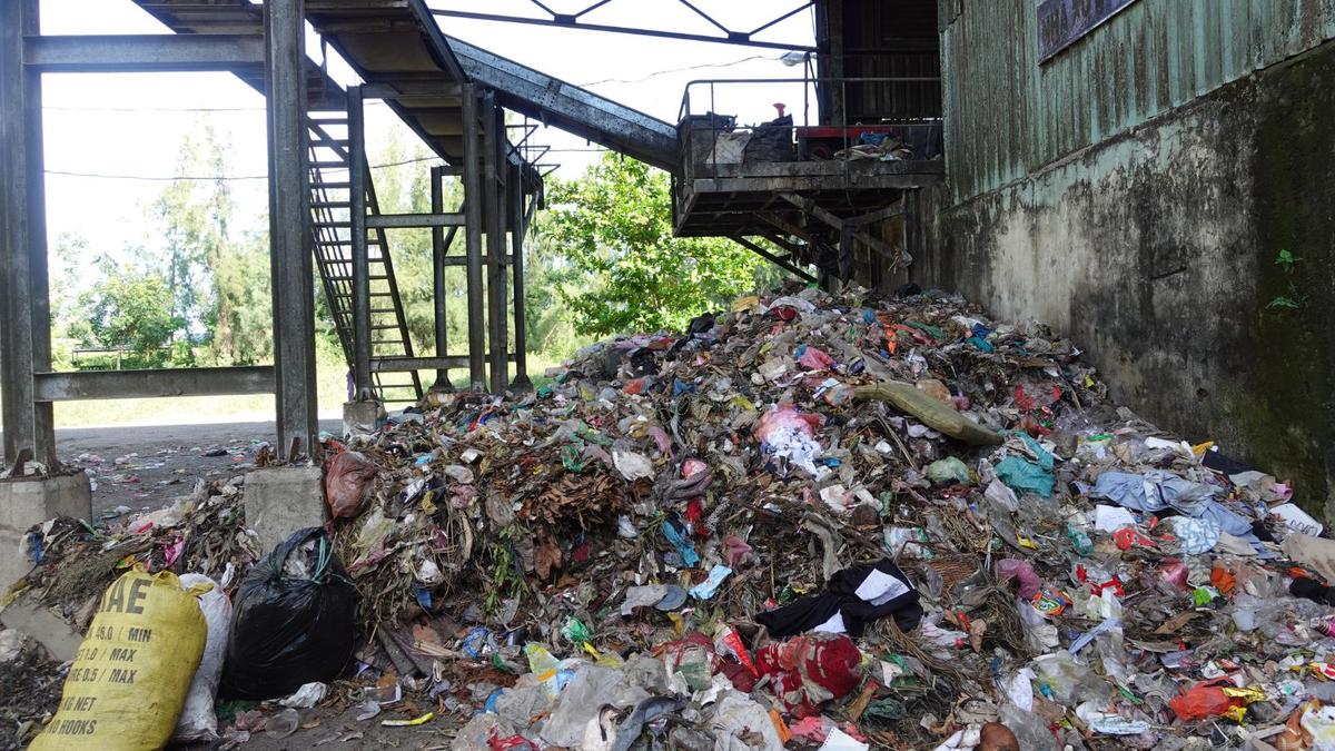Trash pile