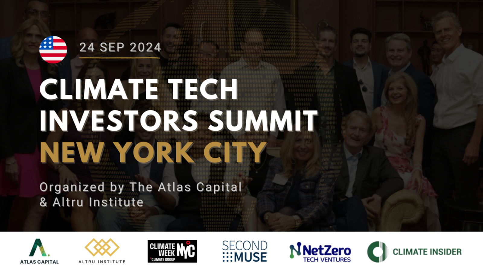 Join us at the Climate Tech Investors Summit during Climate Week NYC
