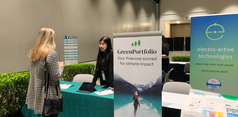 For ClimateTech company GreenPortfolio was in attendance at VERGE23