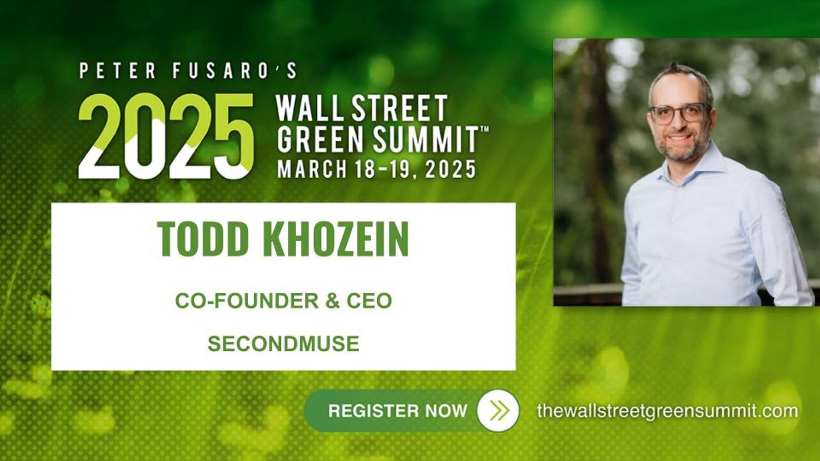 Exploring the Climate Fund Landscape with Todd Khozein at the 2025 Wall Street Green Summit