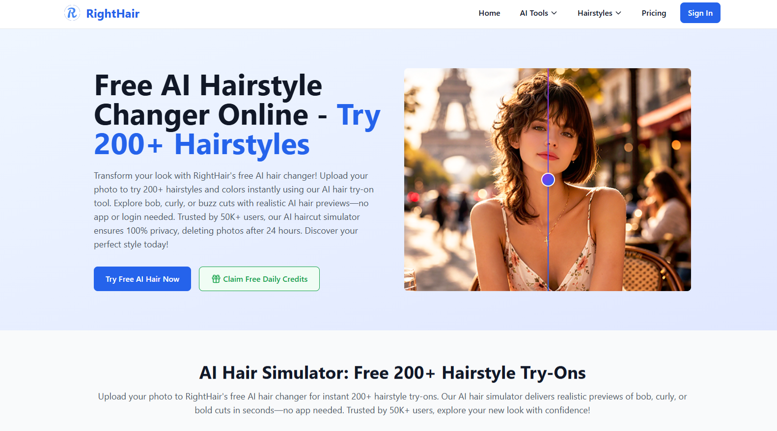 RightHair.ai