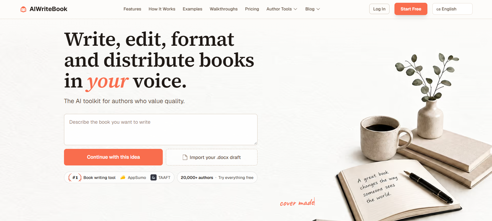 AIWriteBook - Featured AI Tool