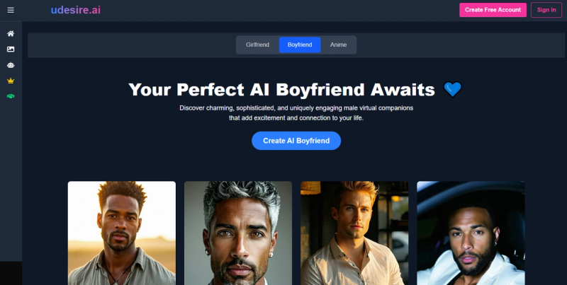 UDesireAI AI Boyfriend