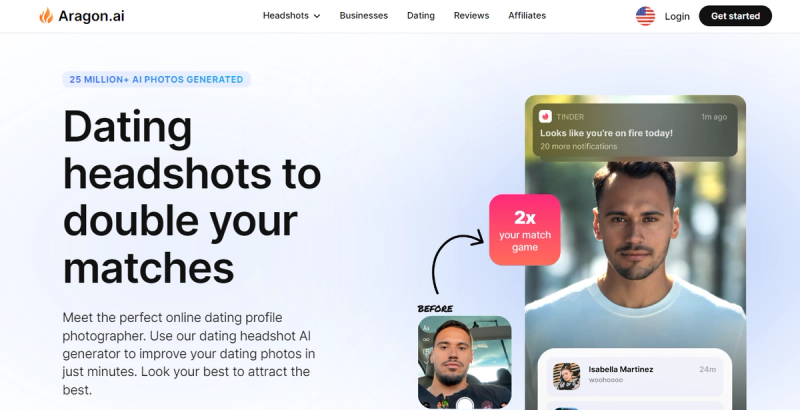 Aragon.ai AI Dating Photos