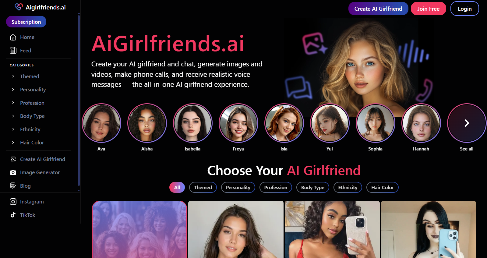 AIGirlfriends.ai