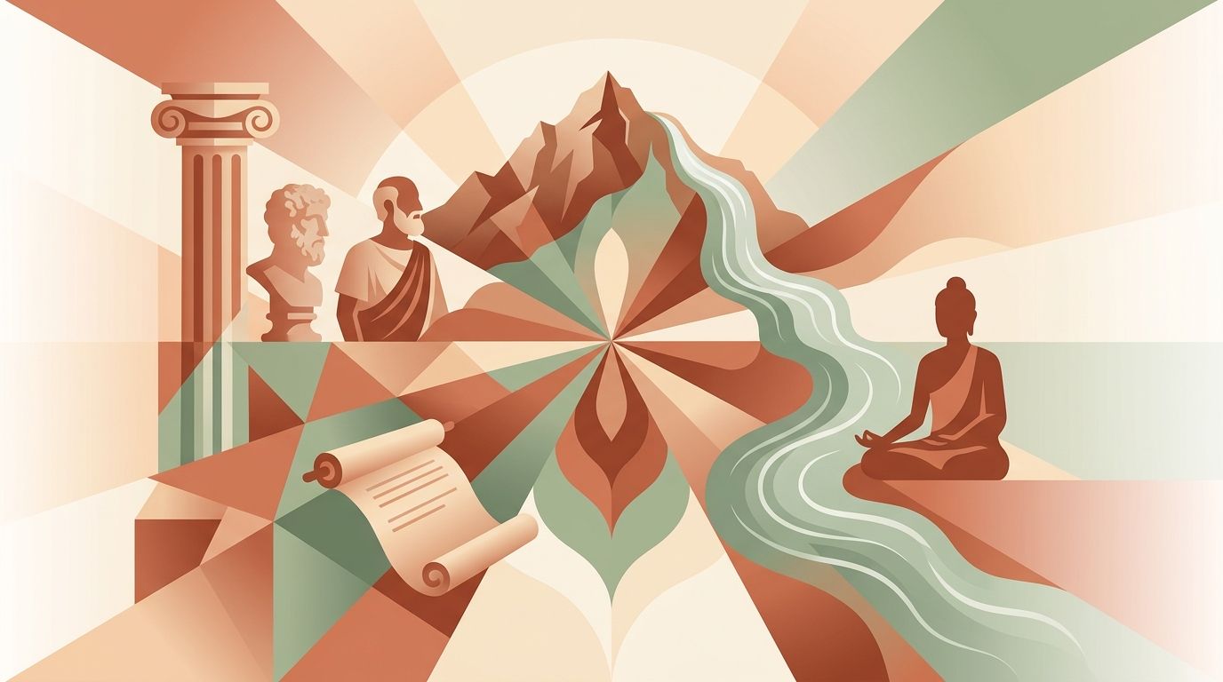 Stoic vs Buddhist Quotes: Two Paths to Inner Peace Compared - Daily Motivation For You