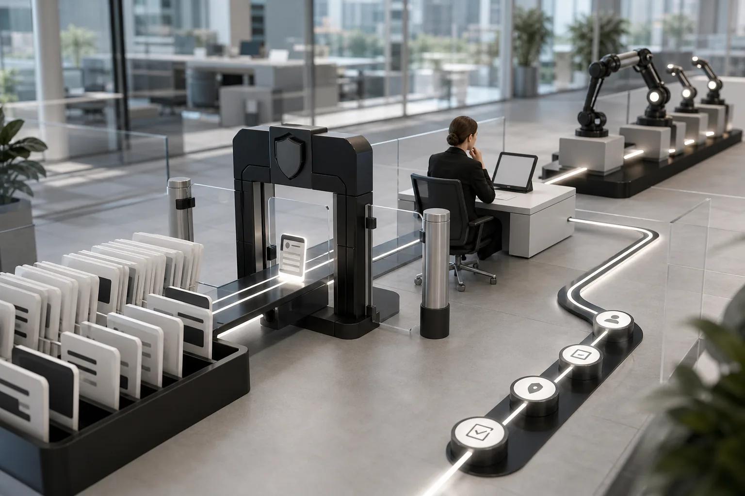 AI automation data audit with access controls, human approval, and audit trail.