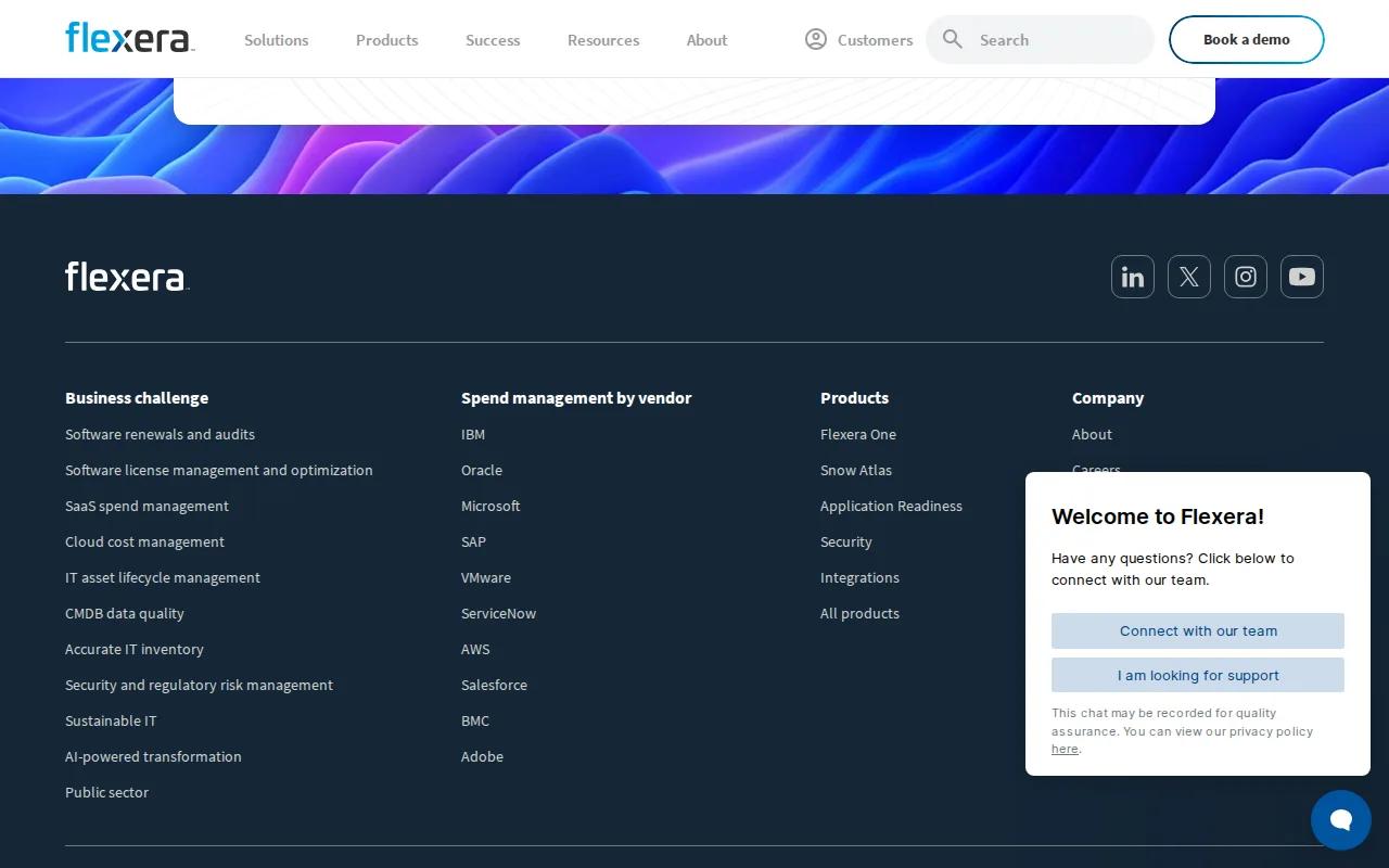 Flexera One: visual reference for 5. Flexera One — SaaS suite for hybrid and multi-cloud spend and compliance