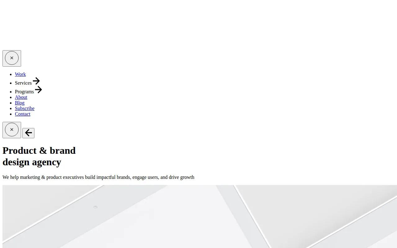 Screenshot of the Ramotion website