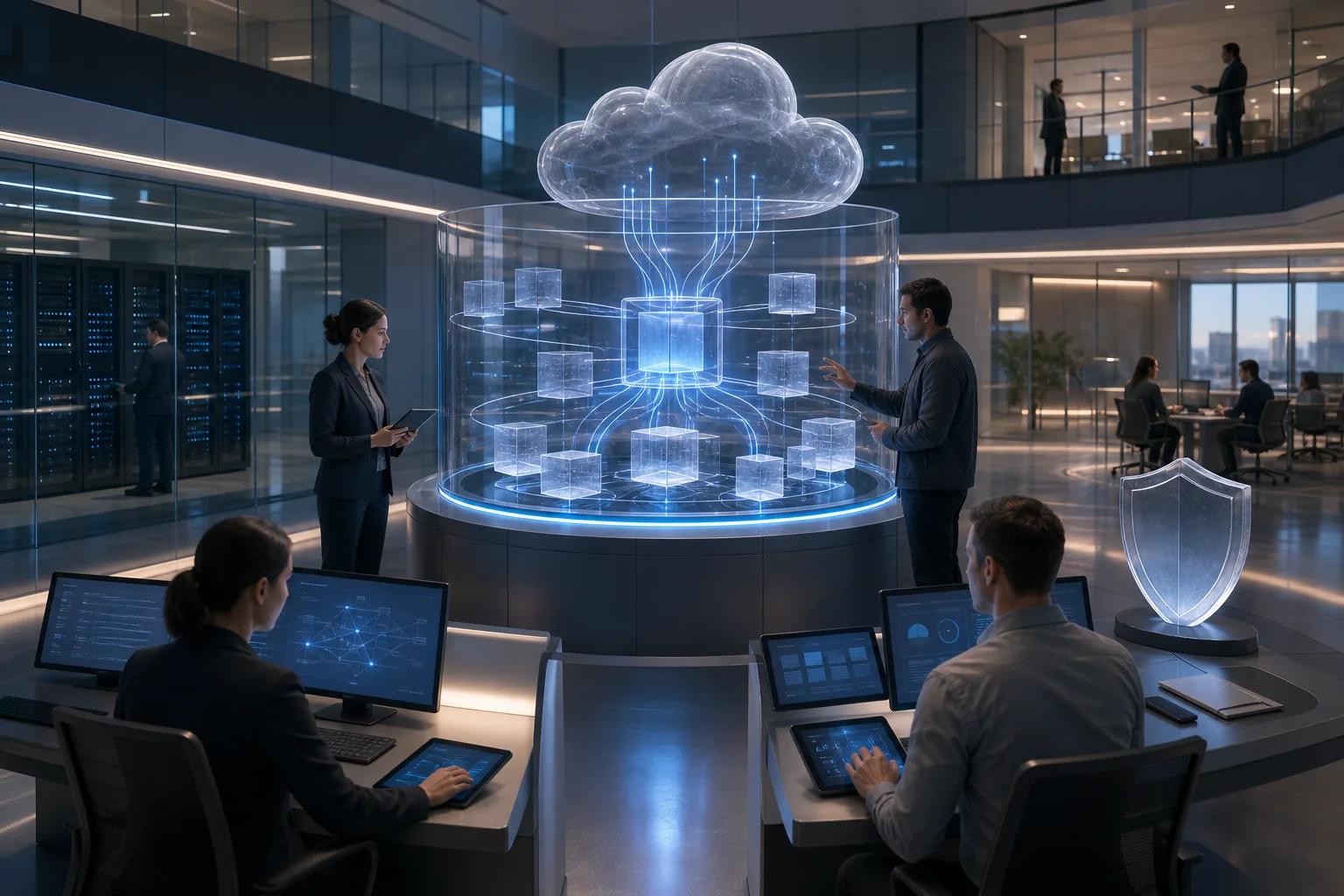 Illustration for IBM Consulting: Secure Orchestration with watsonx