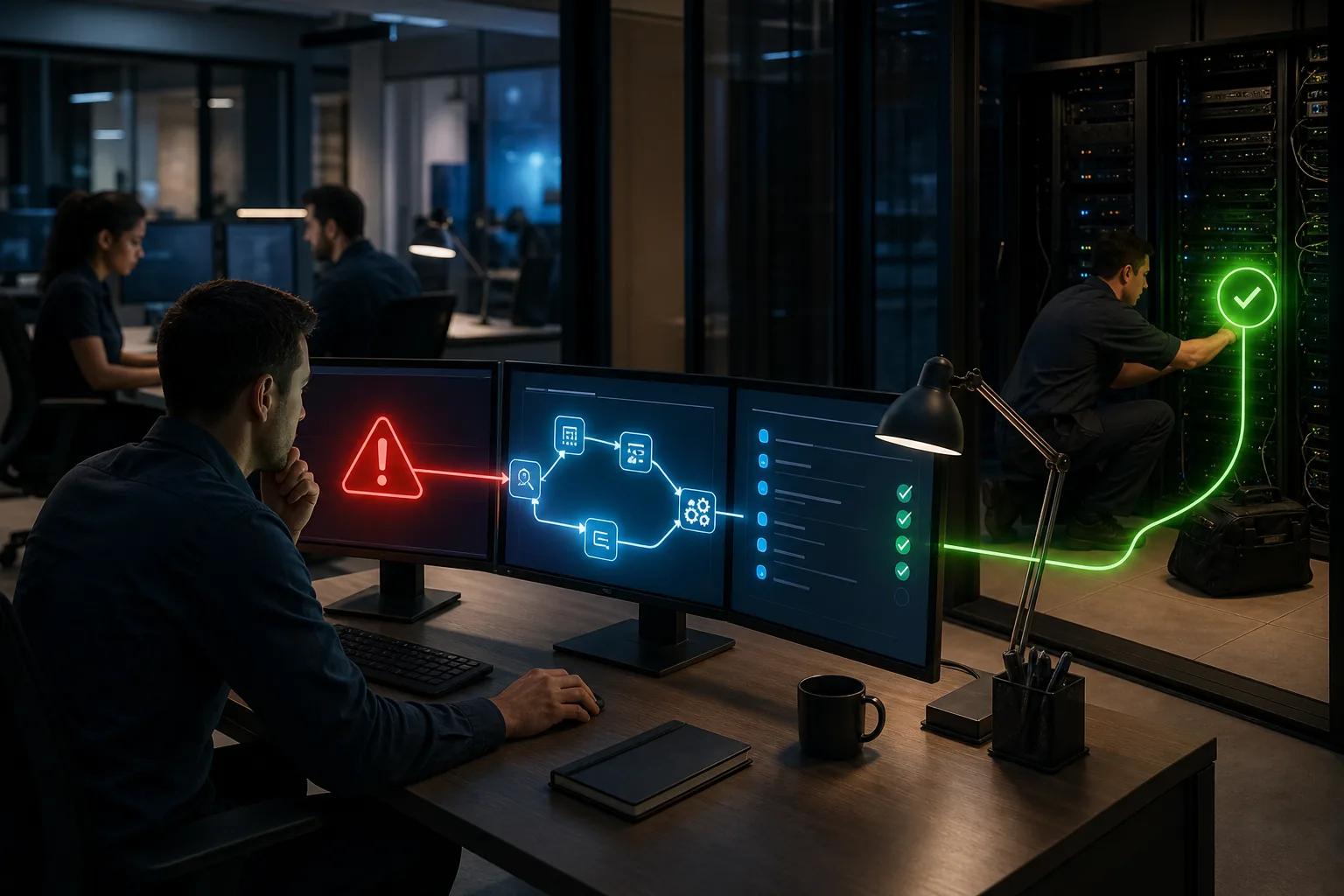 Illustration for IT Incident Response Agents