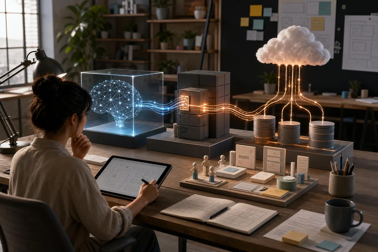 Illustration for Google AI Studio