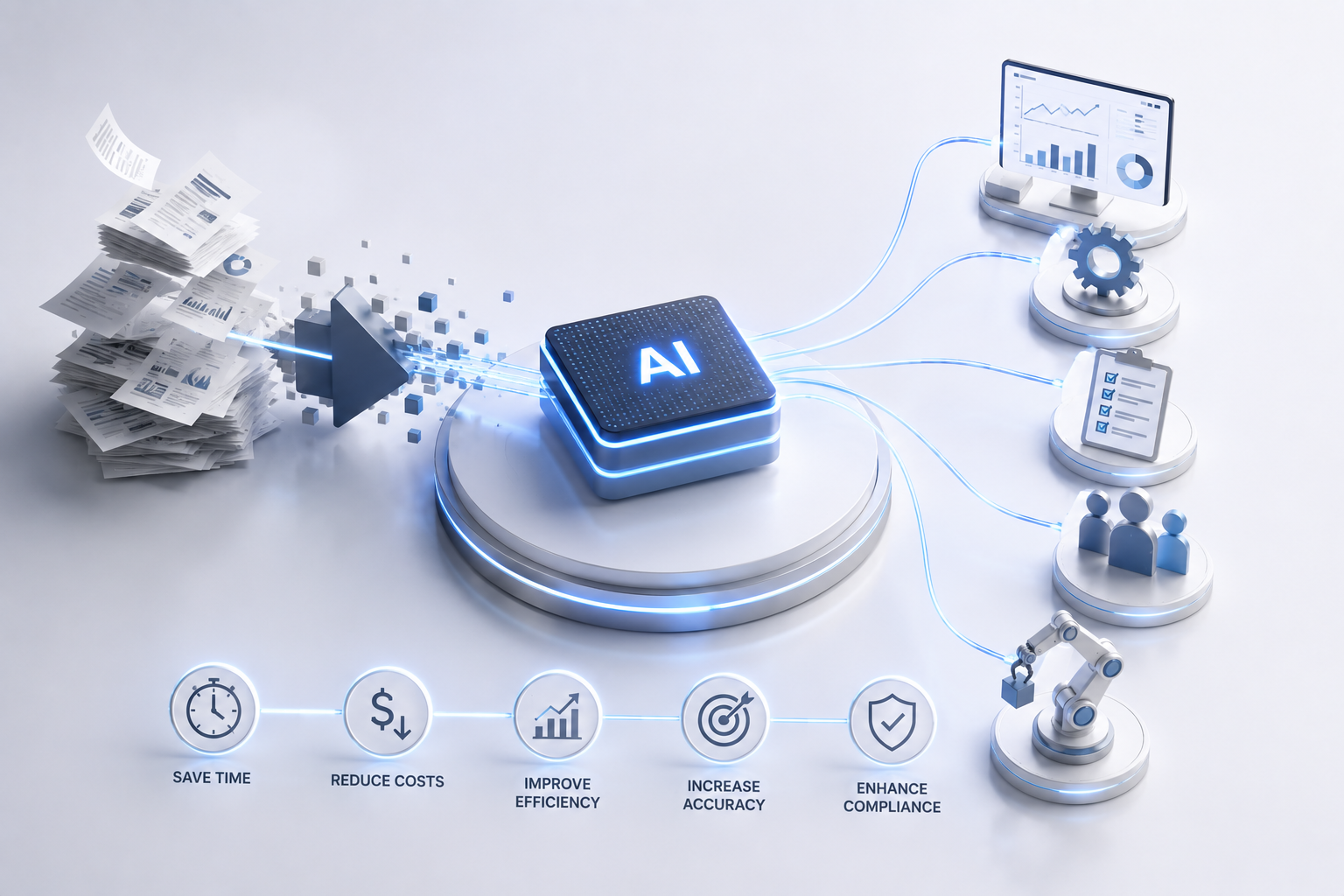 How to Start Reducing Manual Processes with AI