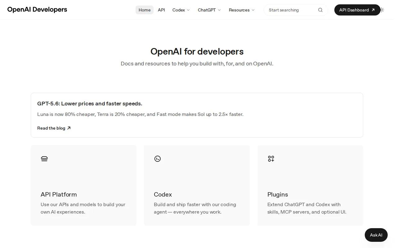 OpenAI: visual reference for 5. OpenAI, Best for Context-Threshold Scenario Planning