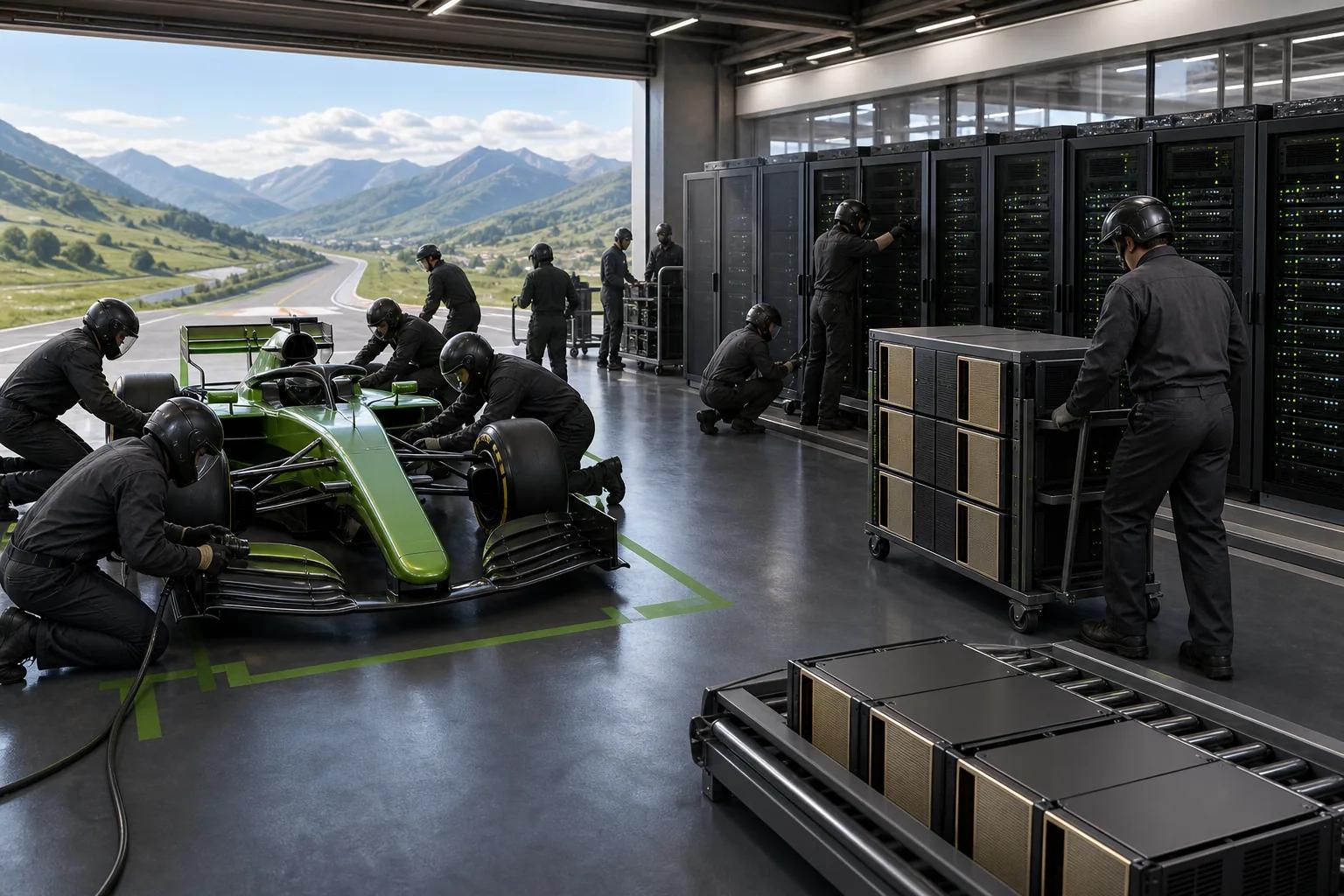 NVIDIA AI Enterprise: visual reference for 5. NVIDIA AI Enterprise , Optimized Inference and GPU Infrastructure