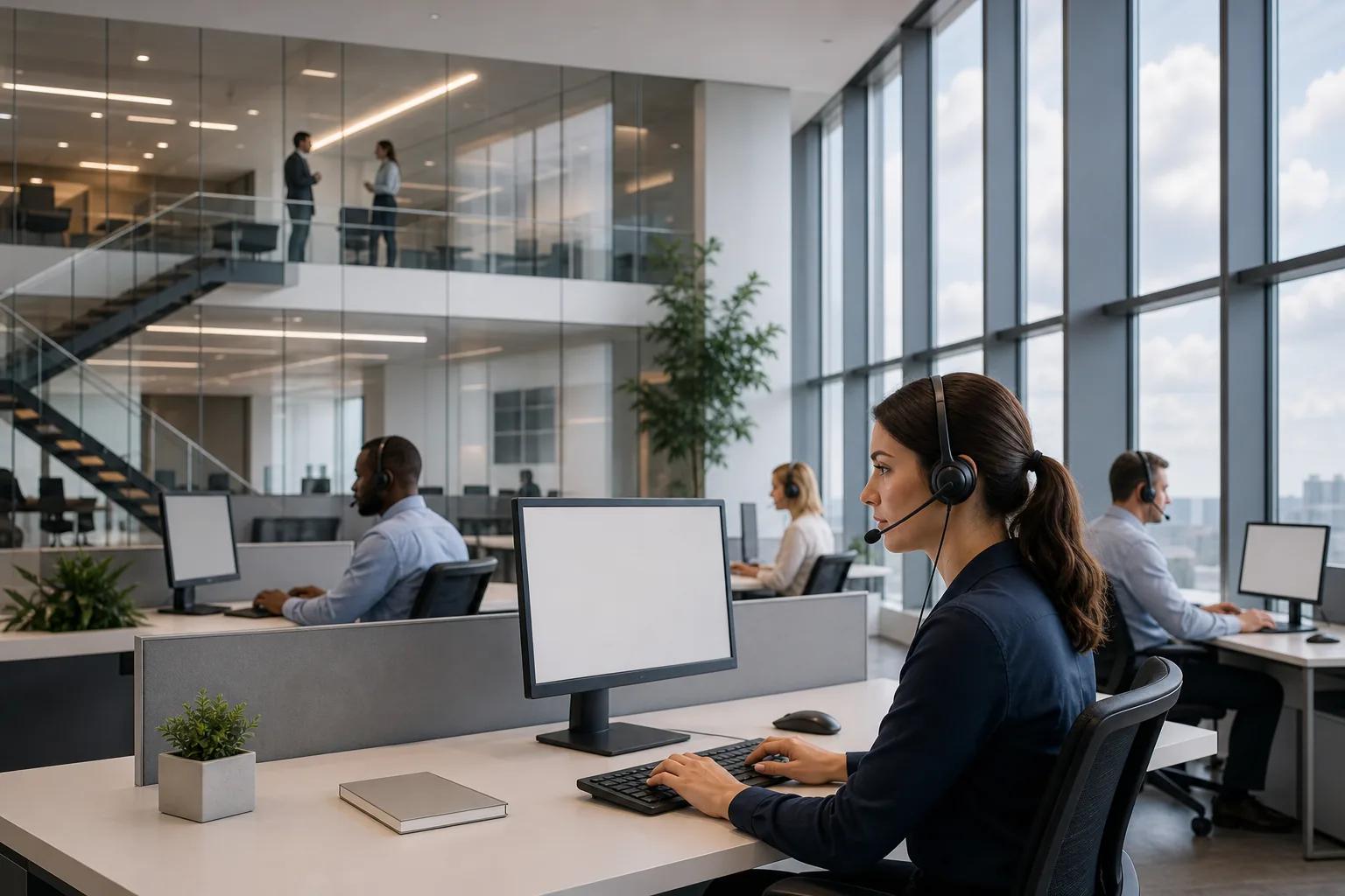 Illustration for Microsoft Dynamics 365 Contact Center