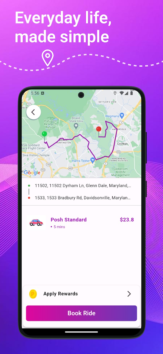 Posh Rides screenshot 1