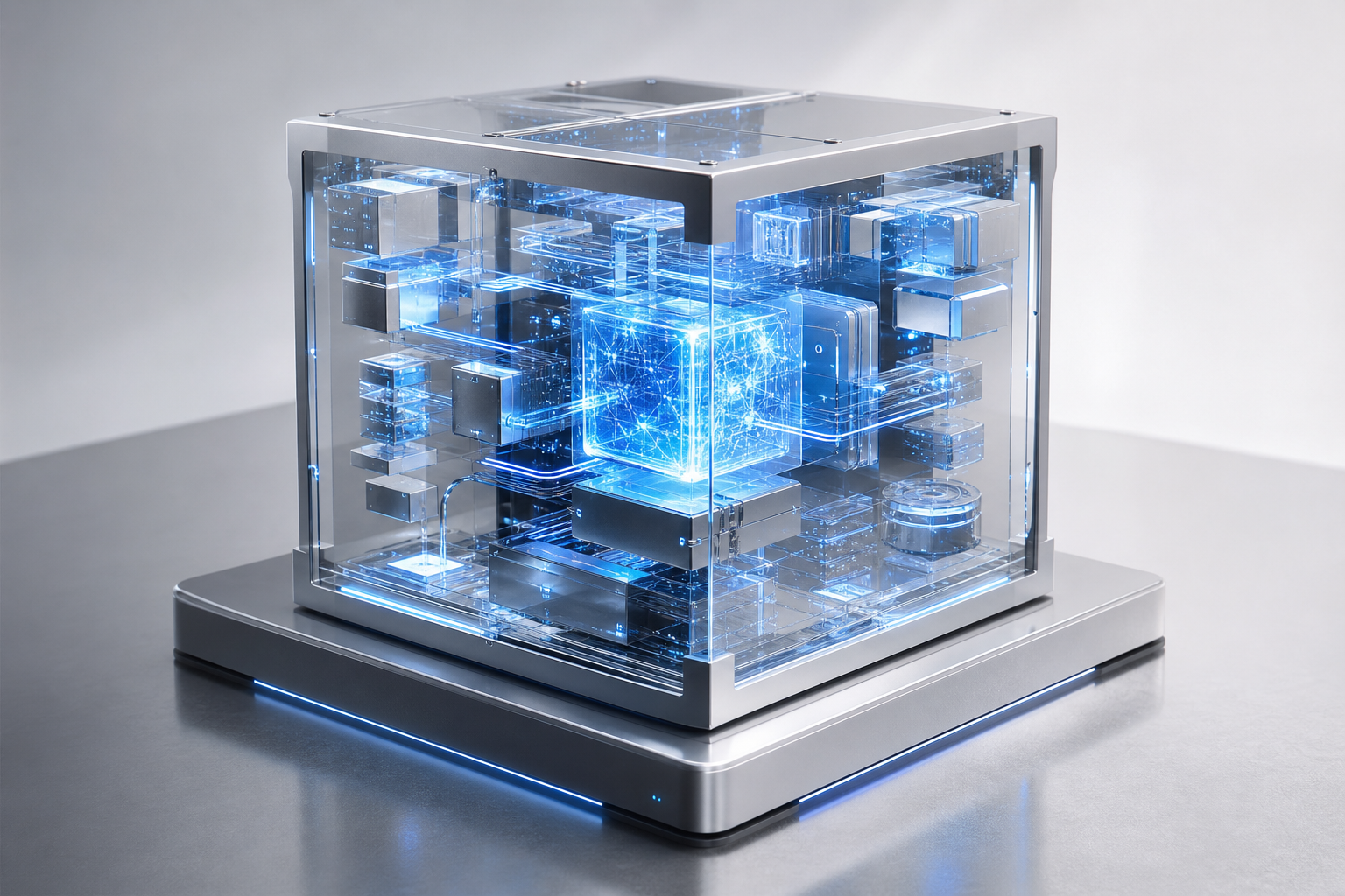 MLOps infrastructure and AI governance setup in an enterprise data center environment.