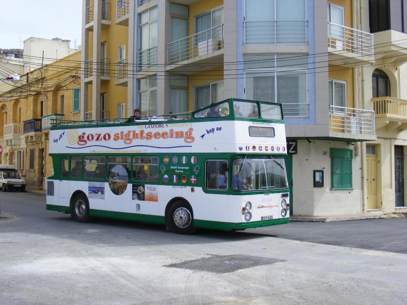 COY001 Gozo Sightseeing open-top Gozobus, Marsalforn - Flickr - sludgegulper, placeholder for Il-Kartell