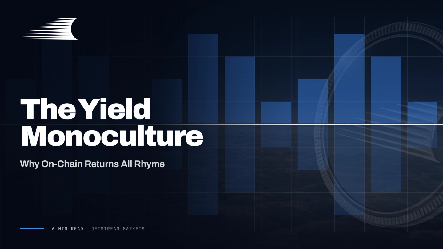 The Yield Monoculture: Why On-Chain Returns All Rhyme