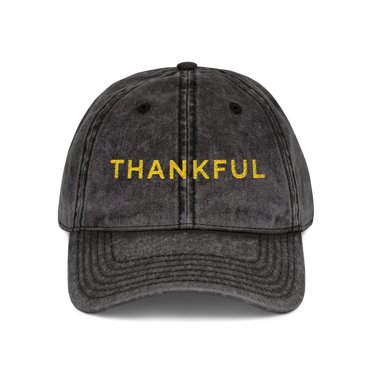 Thankful - Vintage Embroidered Cap image