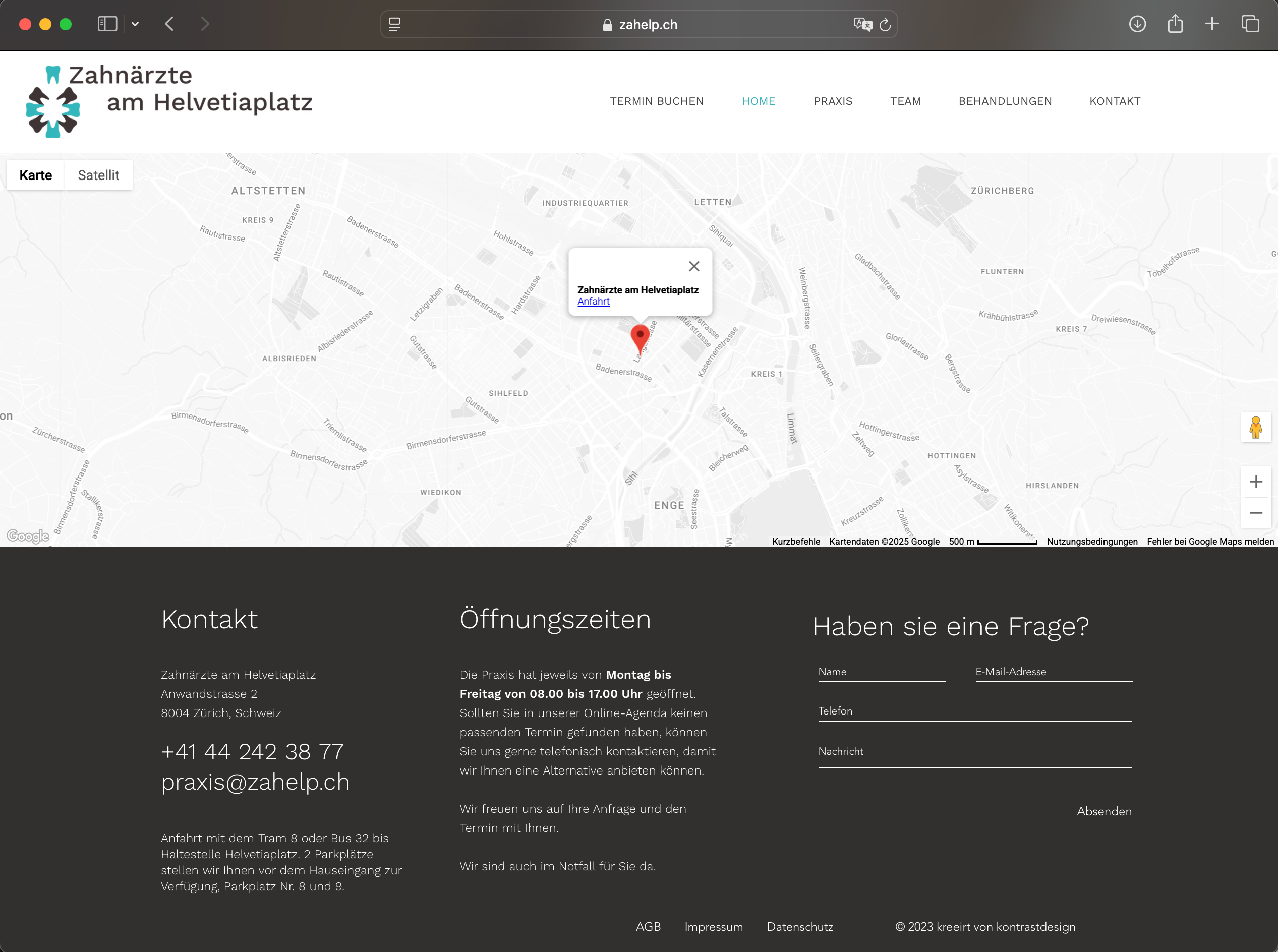 Visual from the Zahnärzte am Helvetiaplatz project — project image 15
