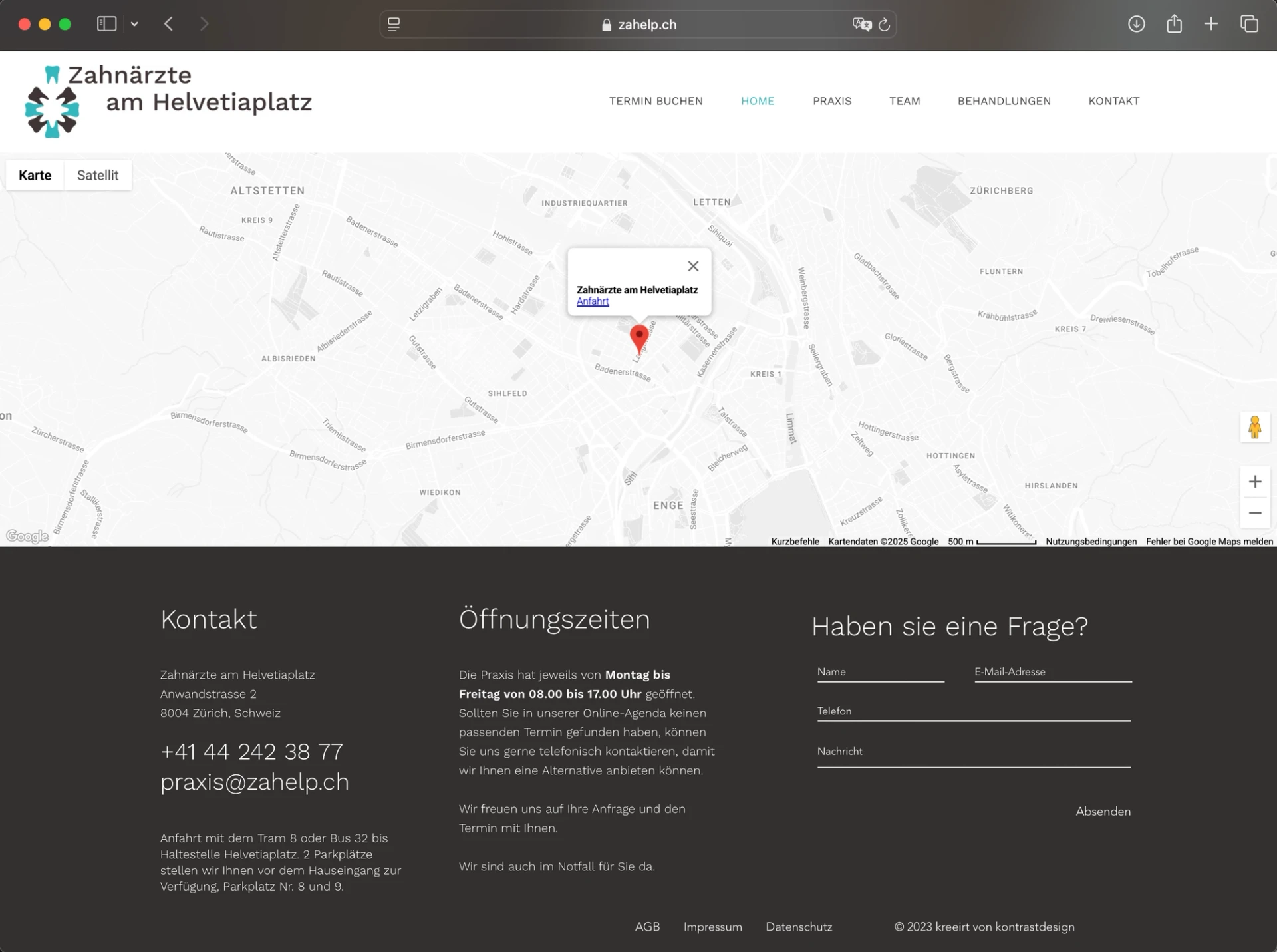 Visual aus dem Projekt Zahnärzte am Helvetiaplatz — project image 15