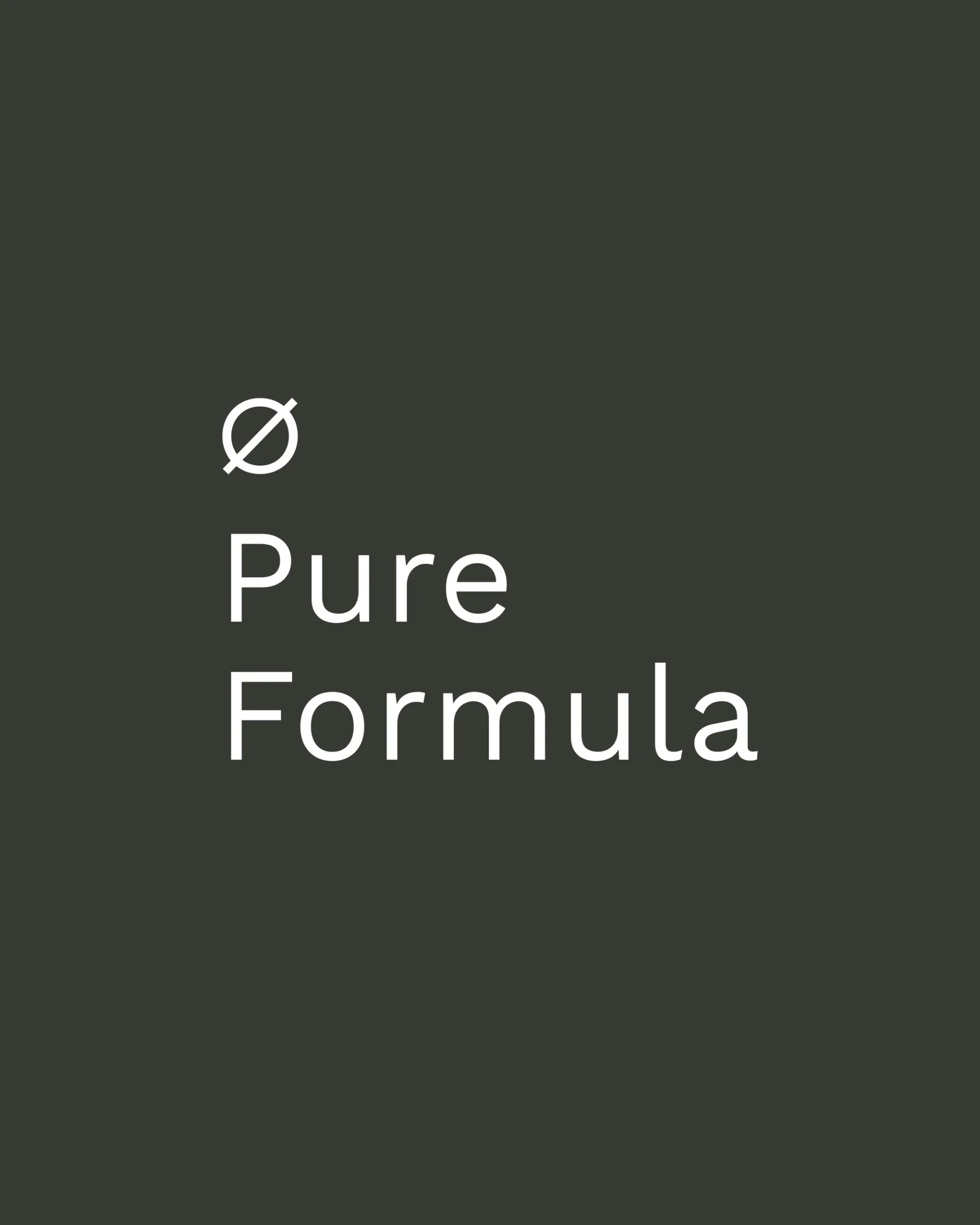 Visual from the Pure Formula project — project image 3