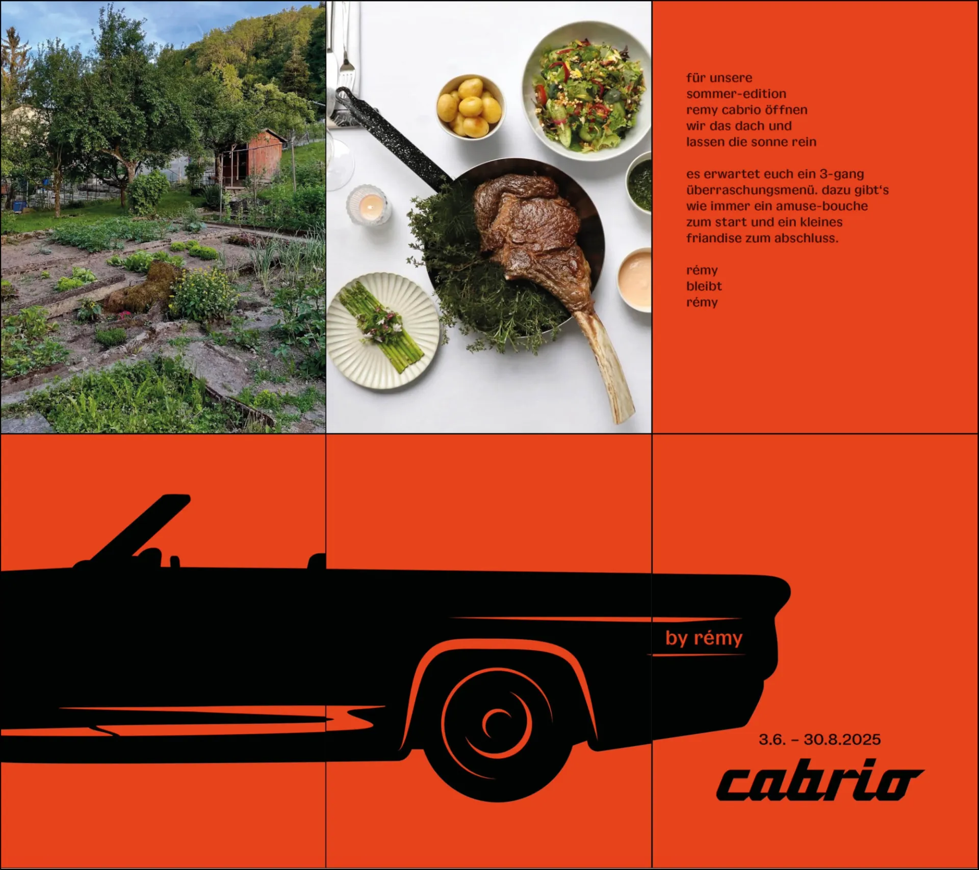 Изображение от проекта Cabrio Pop-Up Restaurant — project image 7