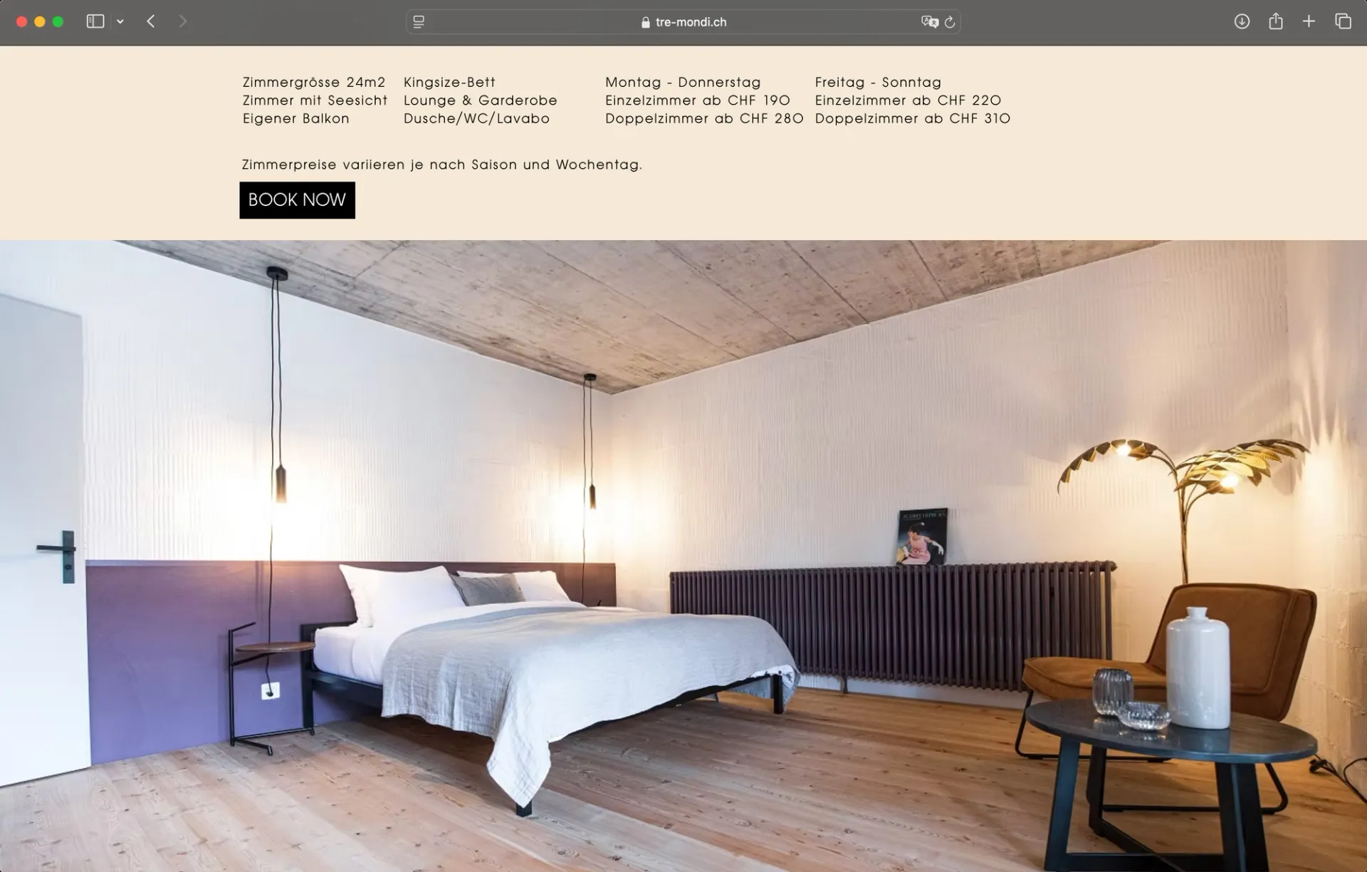Visual aus dem Projekt Tremondi BNB & Restaurant — project image 6