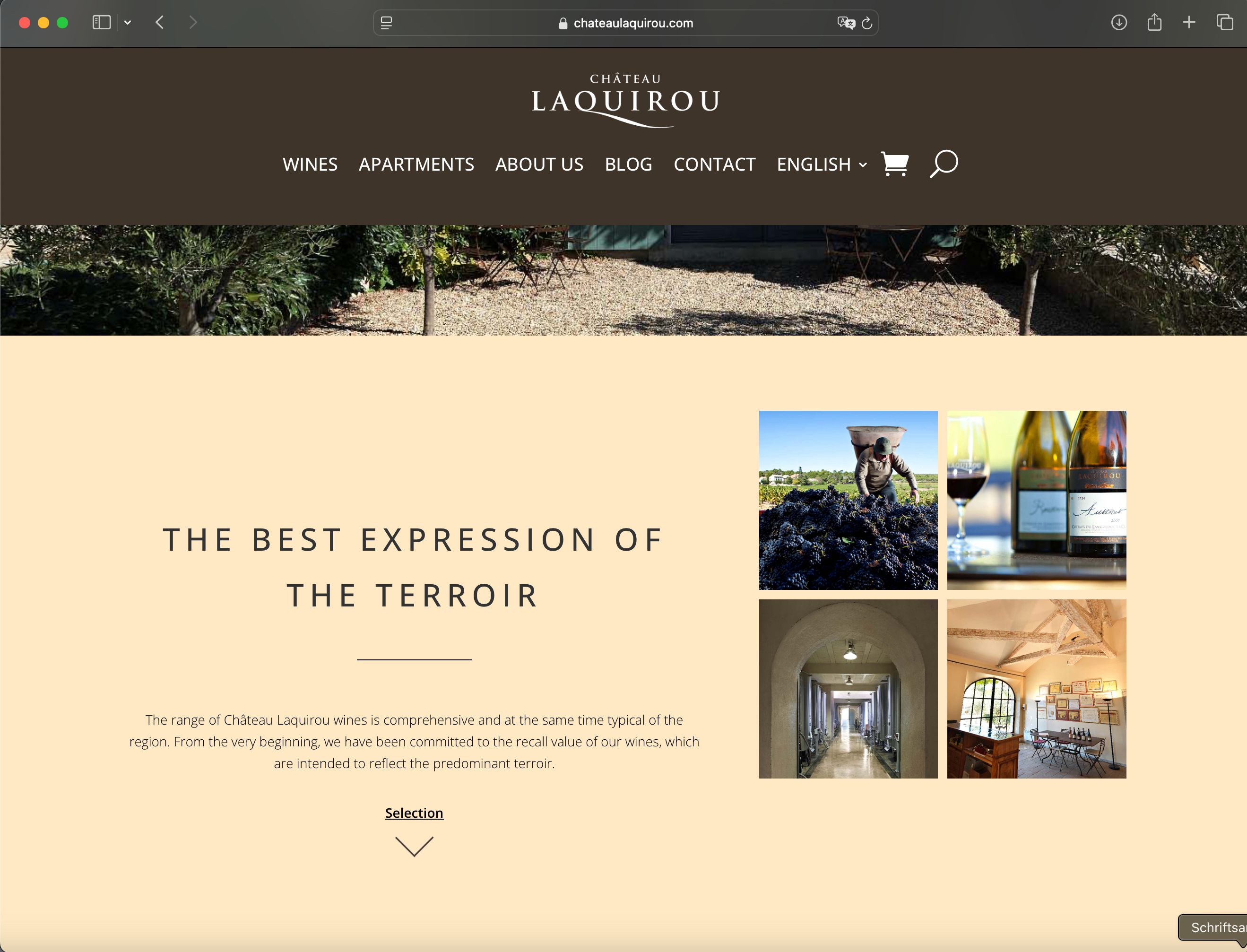 Visual from the Château Laquirou Winery project — project image 7