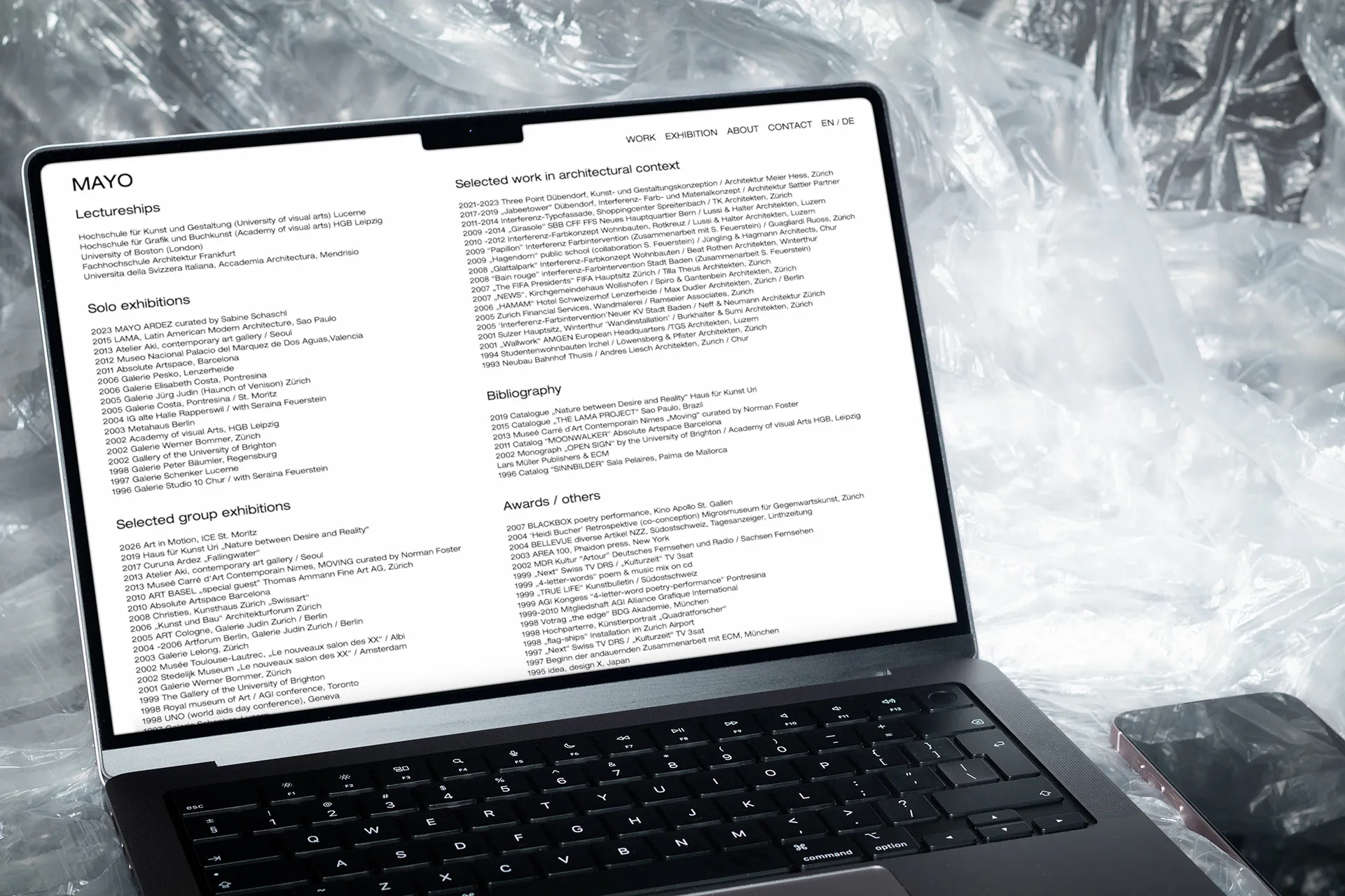 Visual aus dem Projekt Mayo Website — project image 4