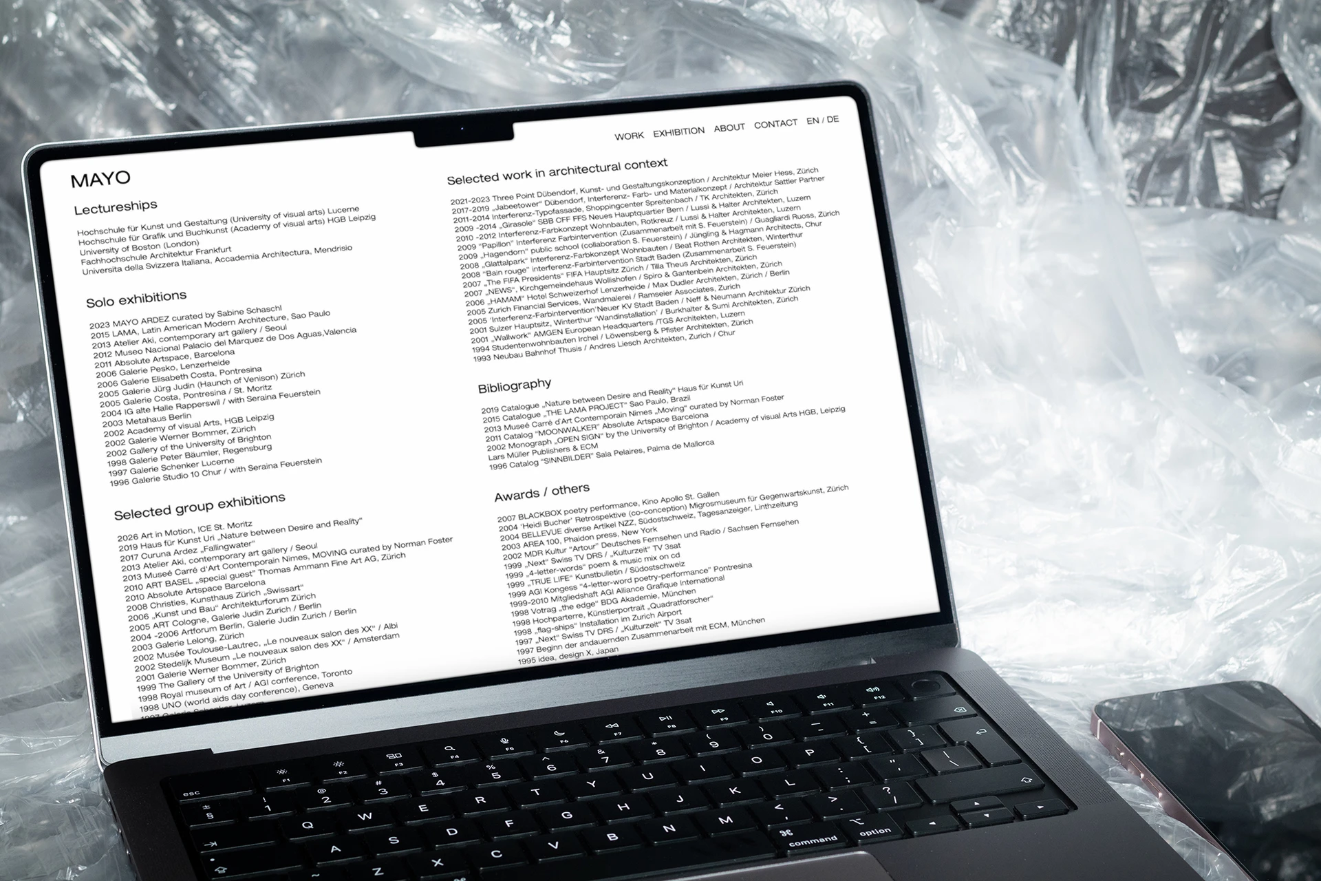 Visual aus dem Projekt Mayo Website — project image 4