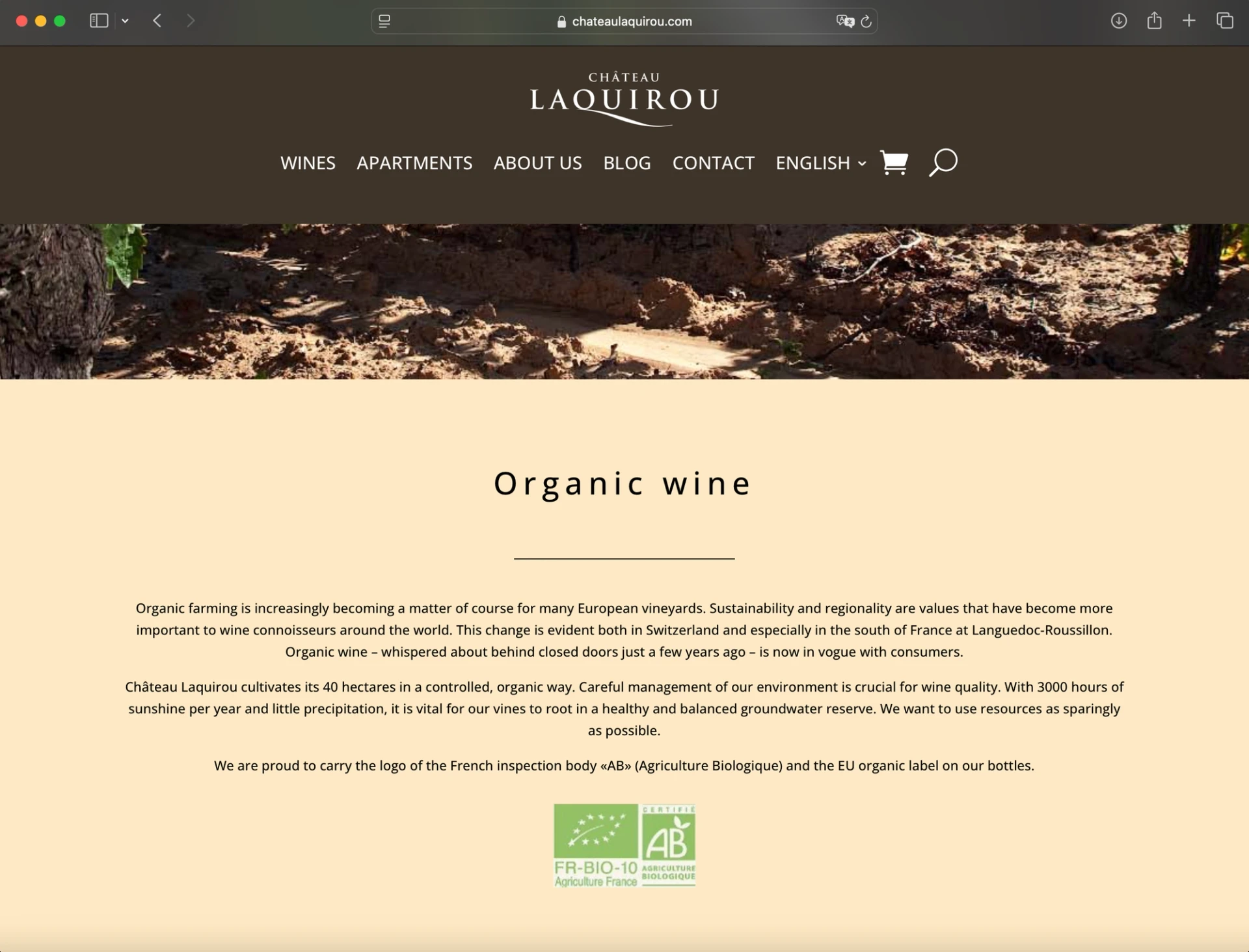 Изображение от проекта Château Laquirou Winery — project image 9