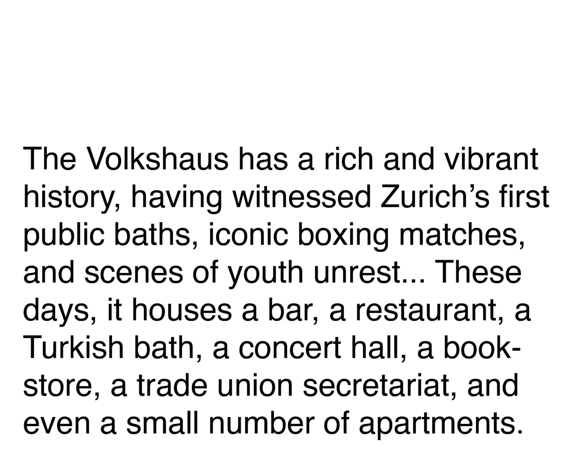 Visual aus dem Projekt Volkshaus Restaurant & bar — project image 2