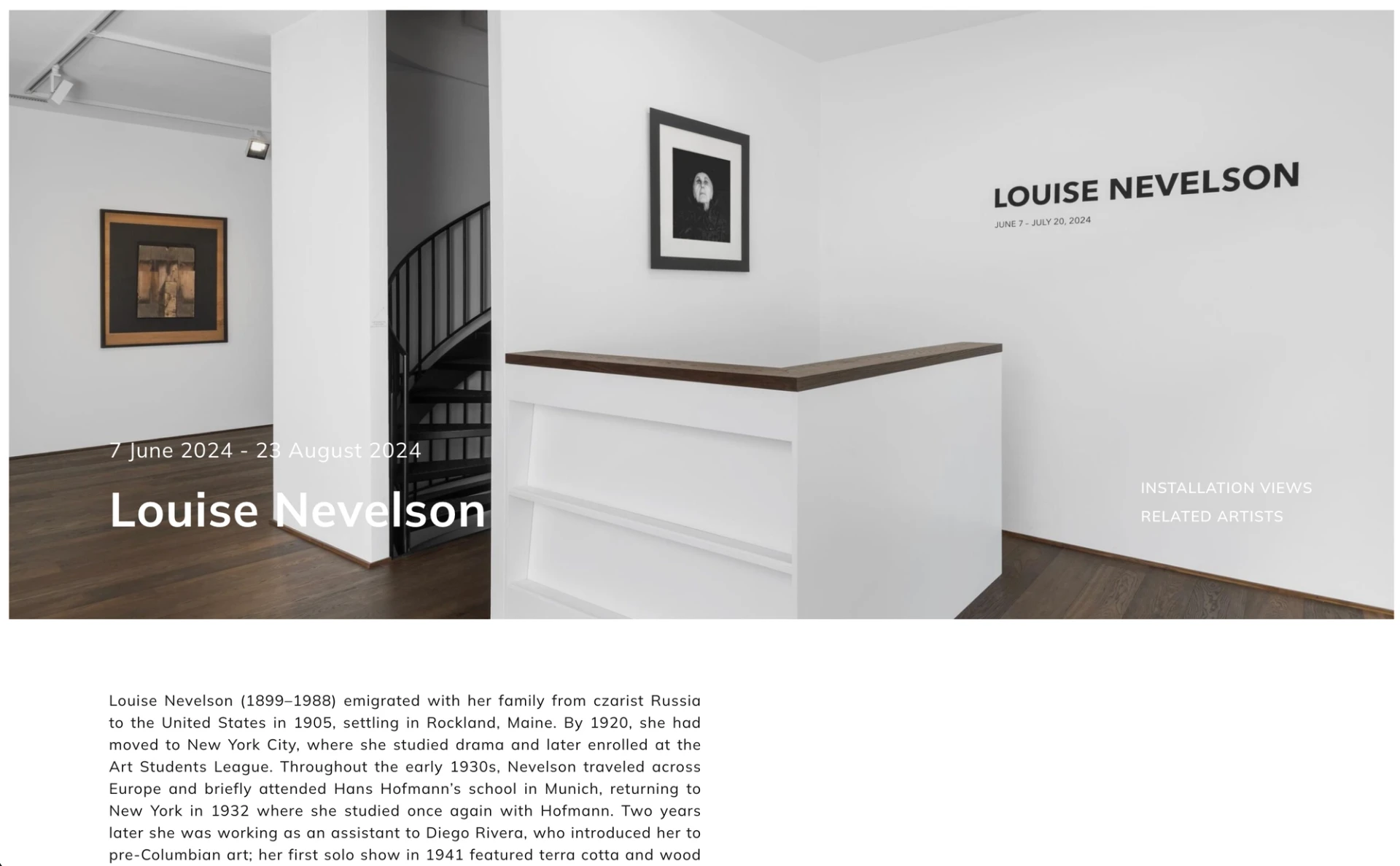 Visual aus dem Projekt Louise Nevelson — project image 5