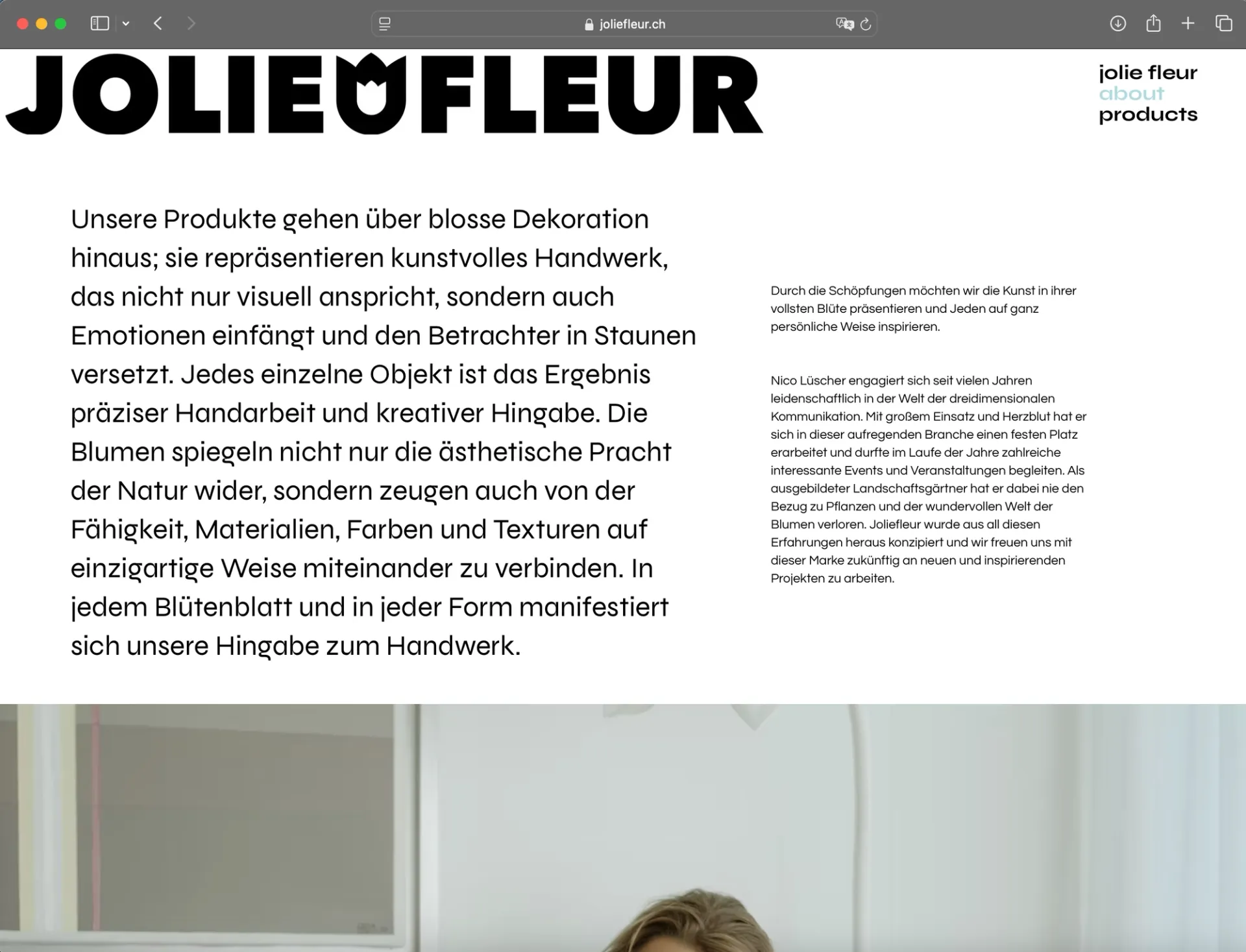 Visual aus dem Projekt Jolie Fleur — project image 2