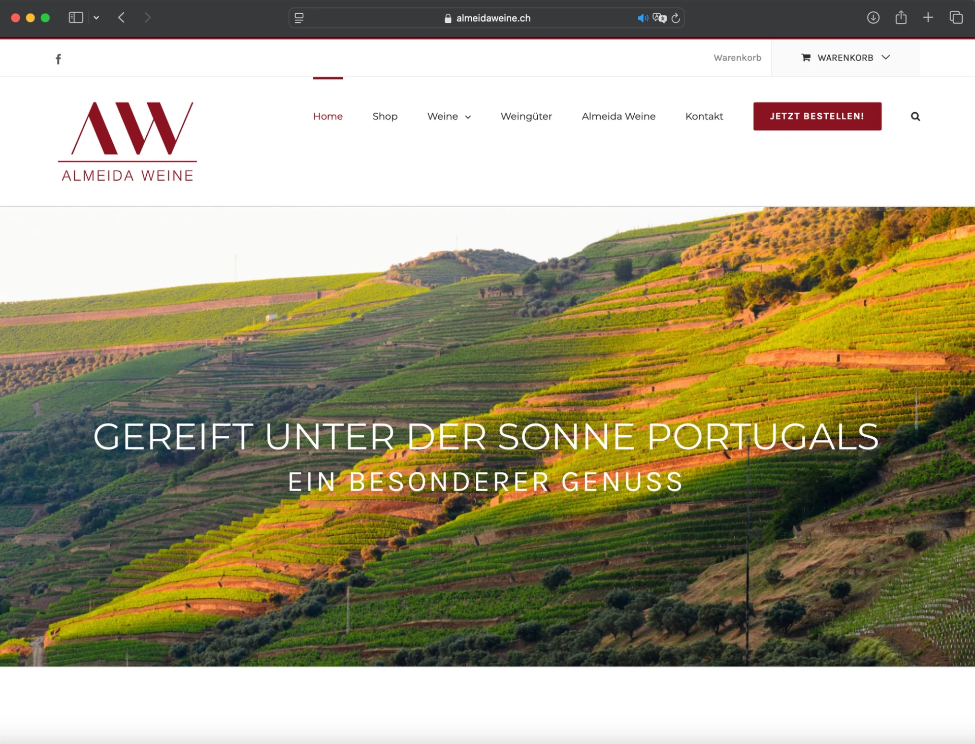 Visual aus dem Projekt Almeida Weine — project image 12