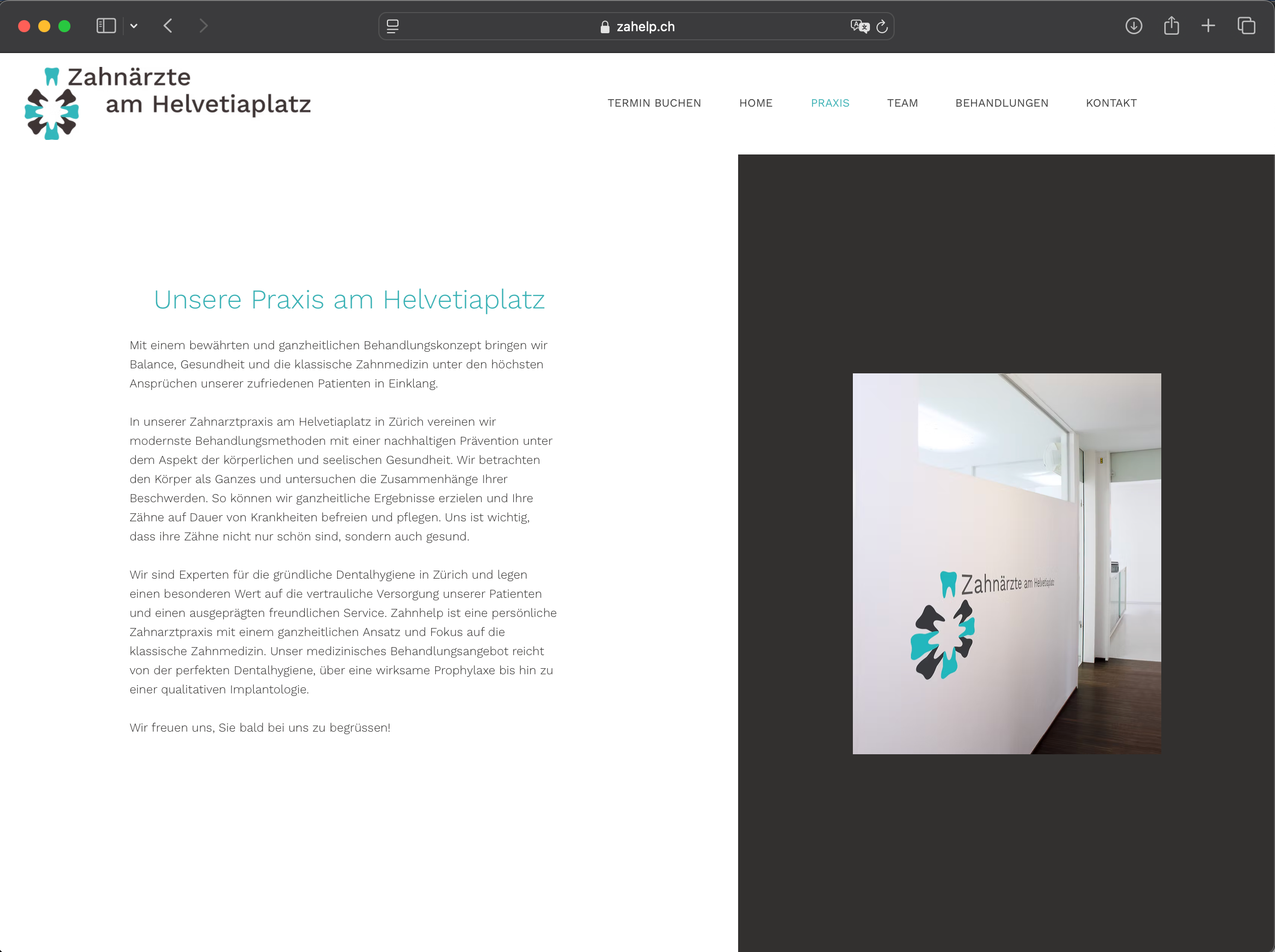 Visual from the Zahnärzte am Helvetiaplatz project — project image 7