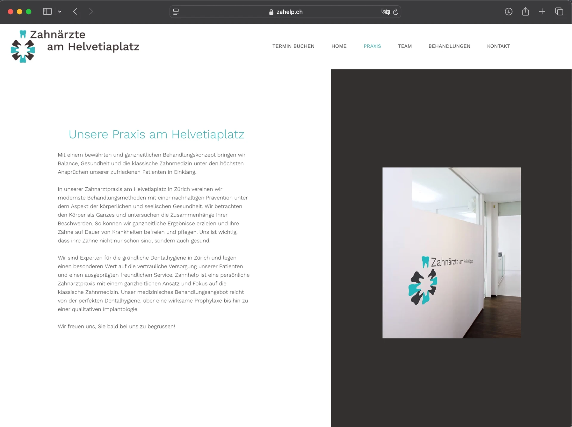 Visual aus dem Projekt Zahnärzte am Helvetiaplatz — project image 7