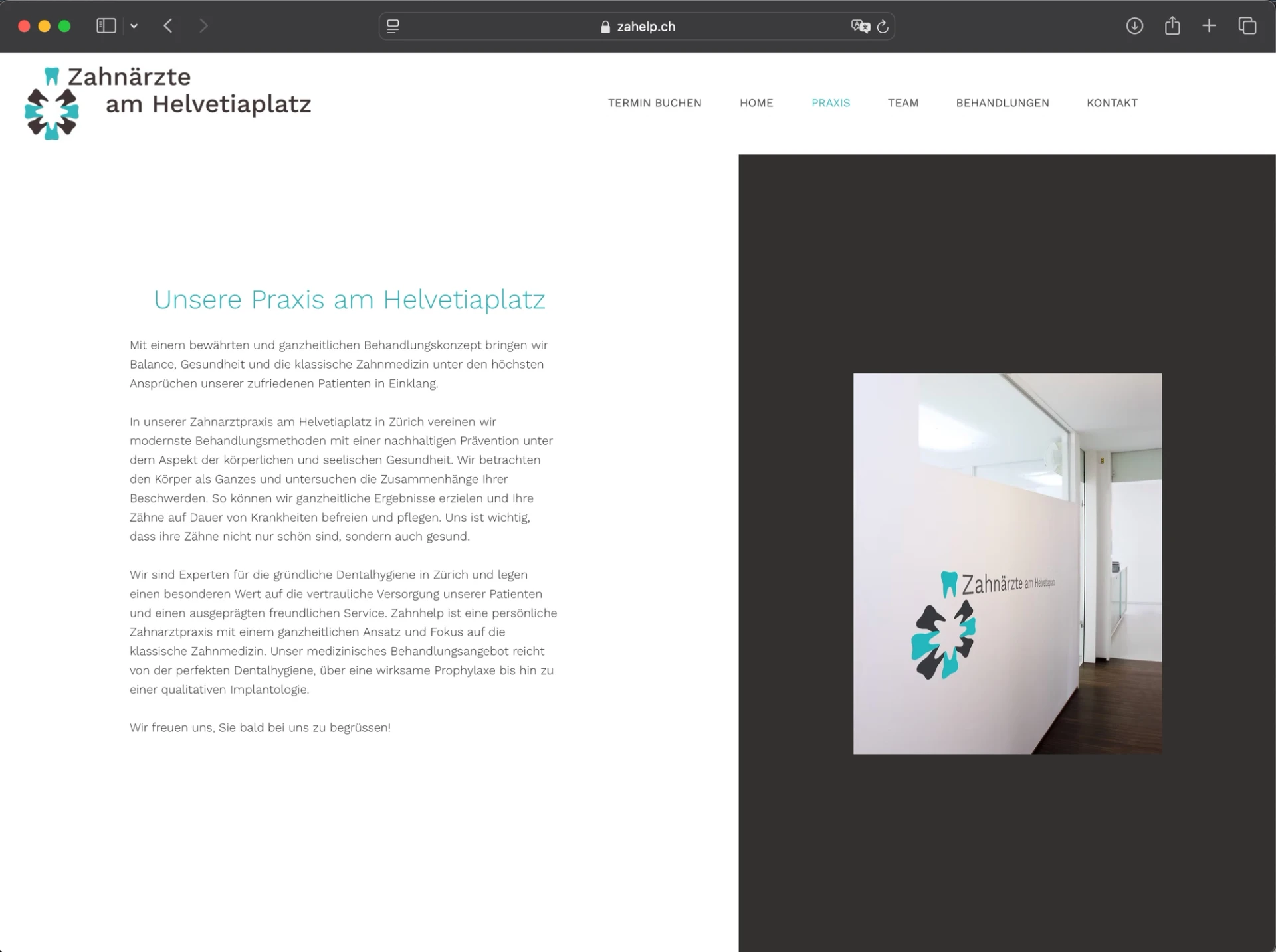 Visual aus dem Projekt Zahnärzte am Helvetiaplatz — project image 7