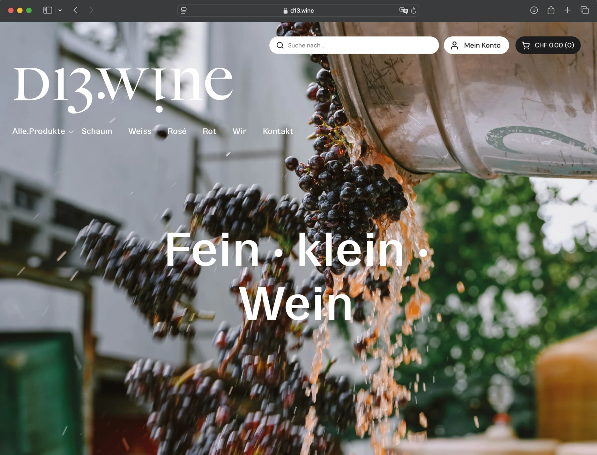 Zum Projekt D.13 Wine