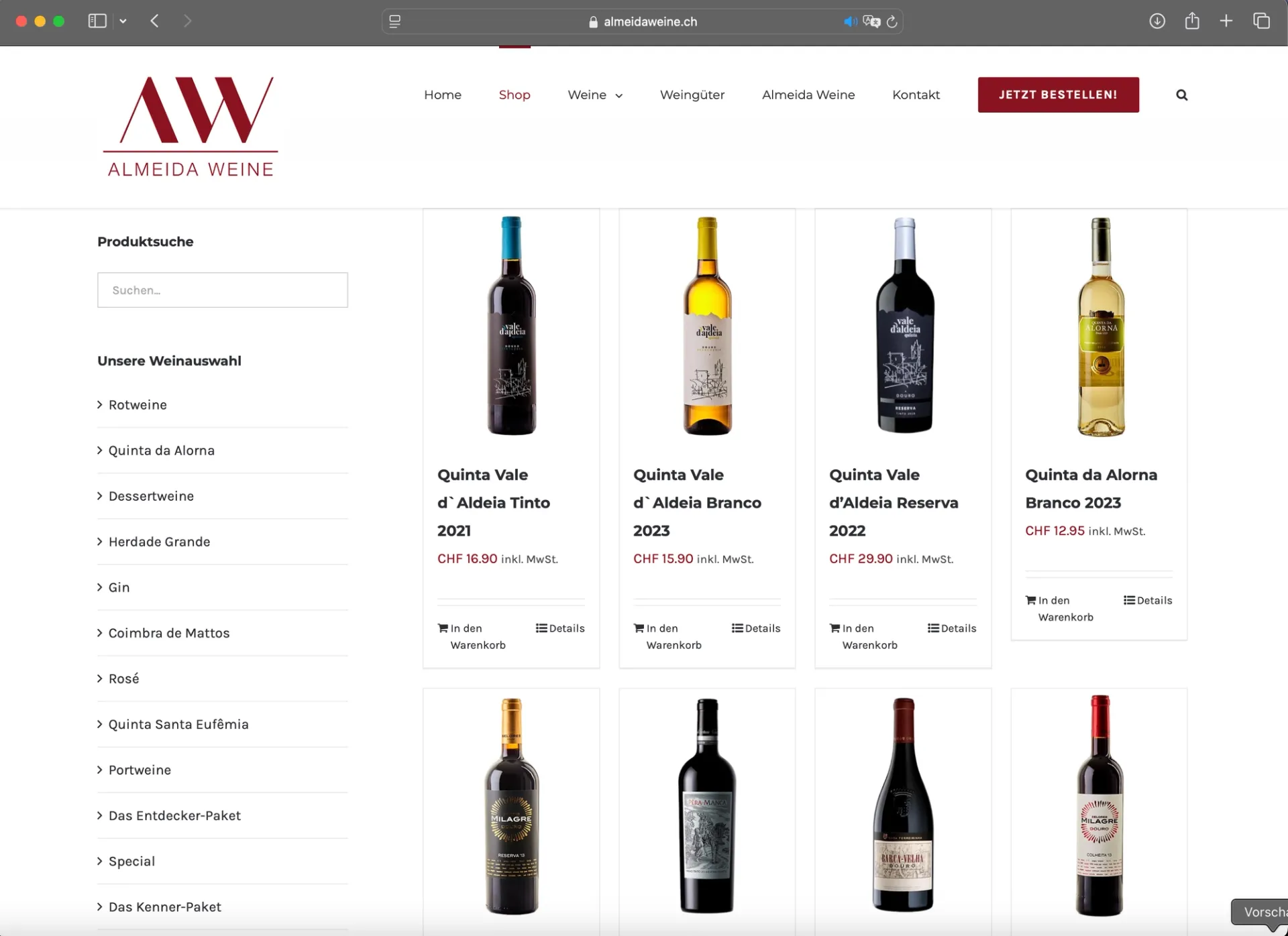 Изображение от проекта Almeida Weine — project image 14