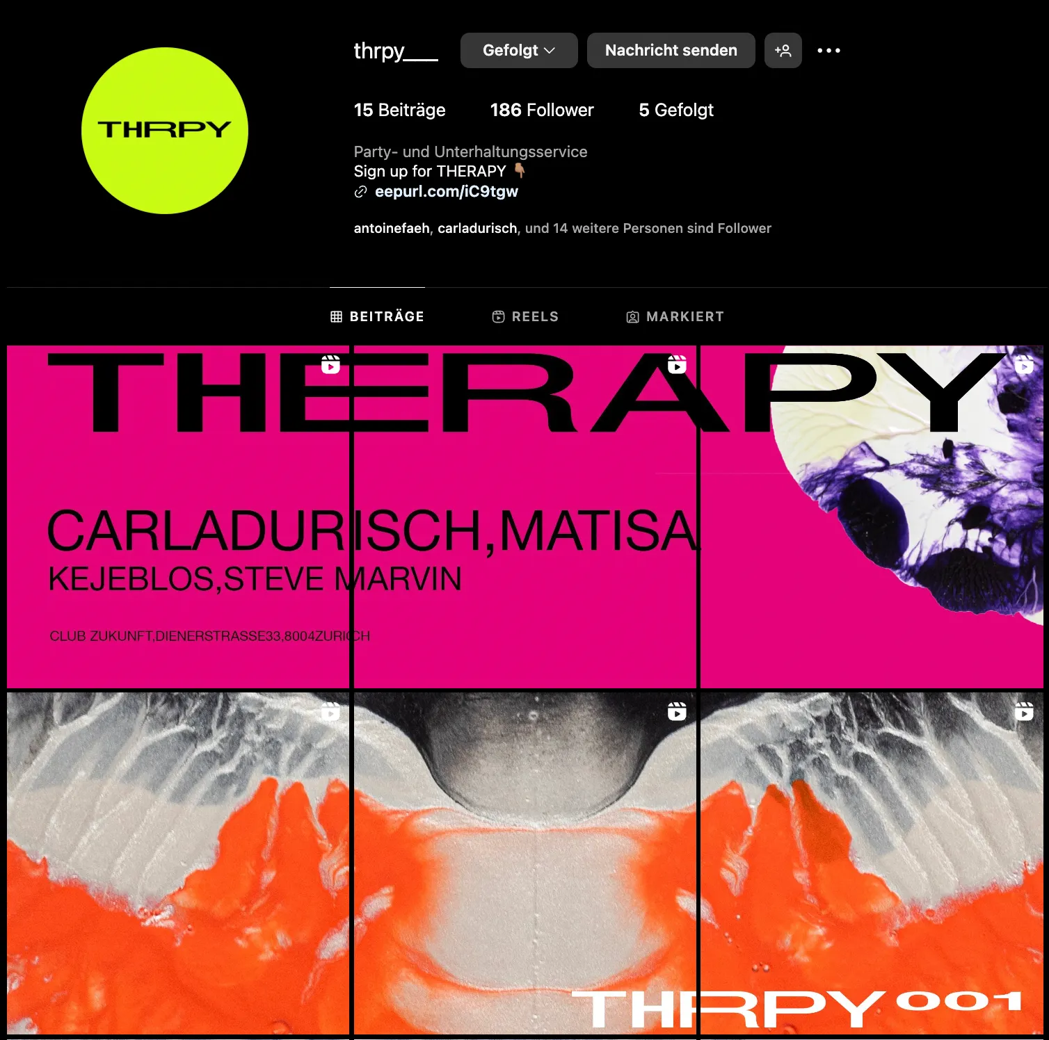 Изображение от проекта THERAPY Event Label — project image 7
