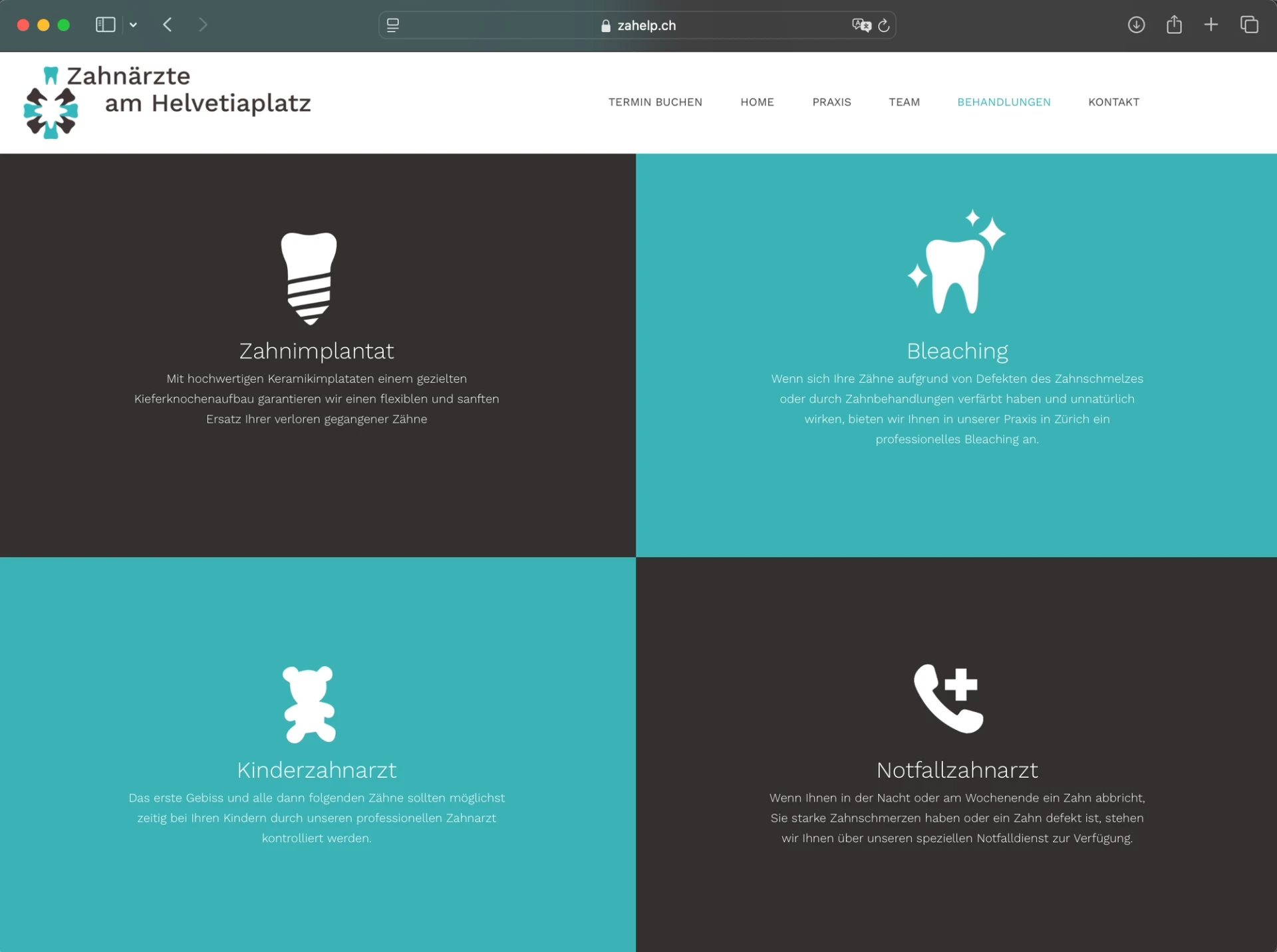 Visual aus dem Projekt Zahnärzte am Helvetiaplatz — project image 9