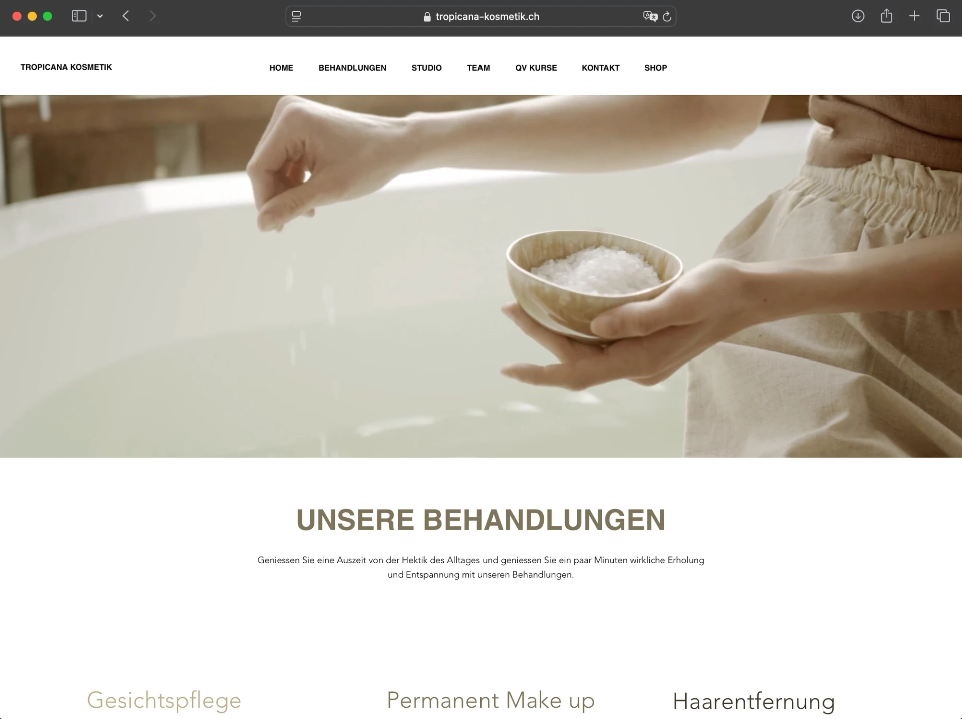 Visual from the Tropicana Kosmetik project — project image 7