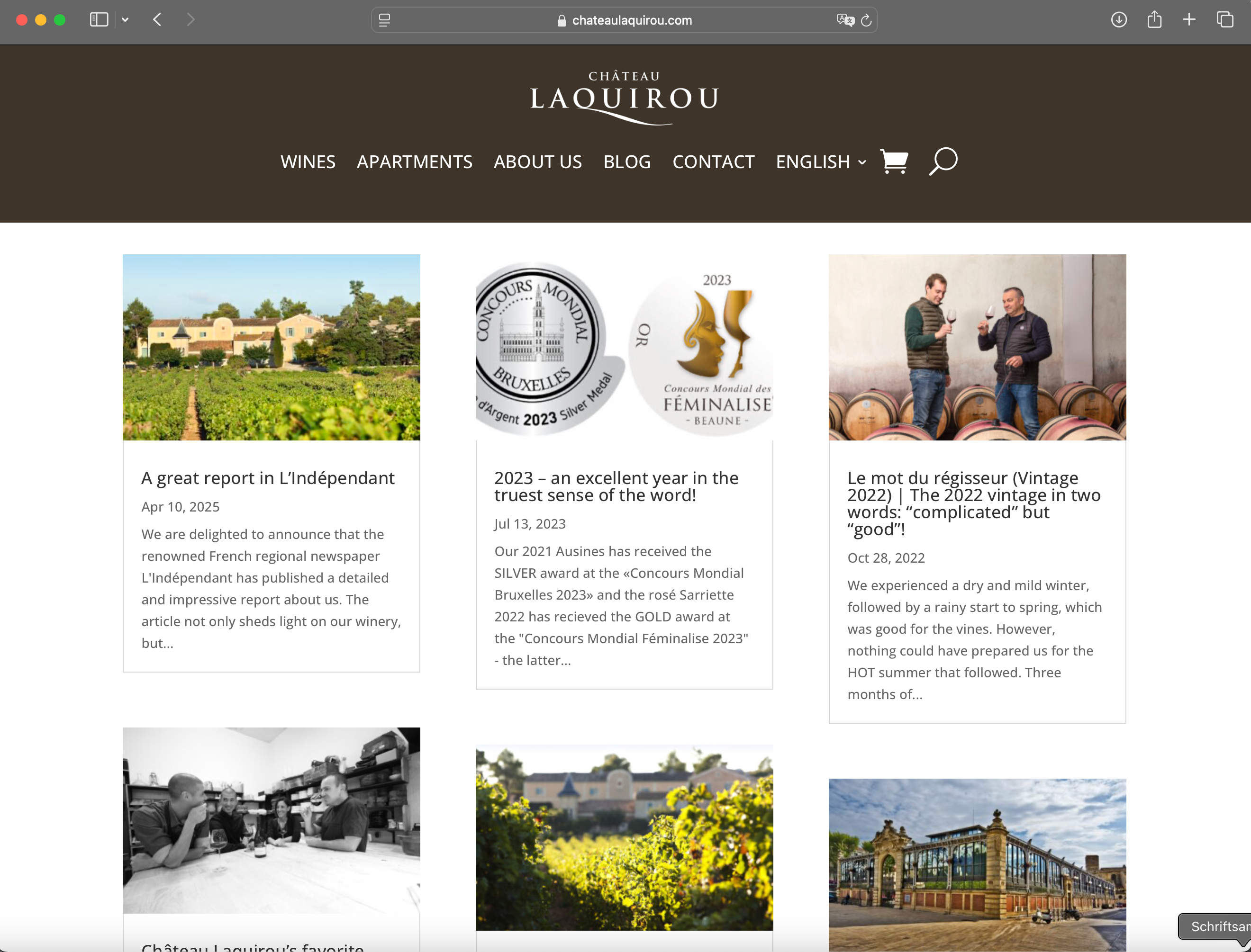 Visual from the Château Laquirou Winery project — project image 13