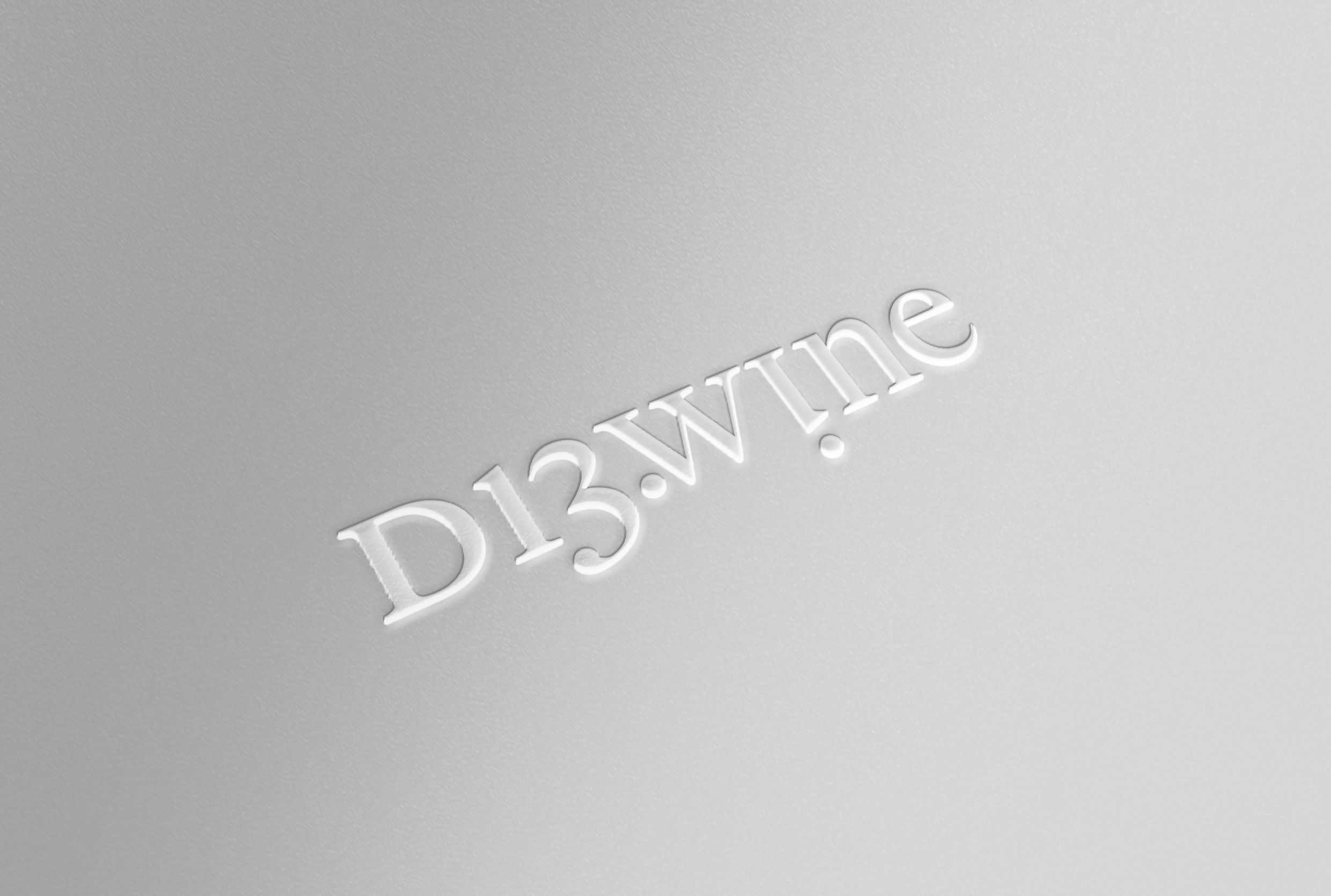 Visual from the D.13 Wine project — project image 8