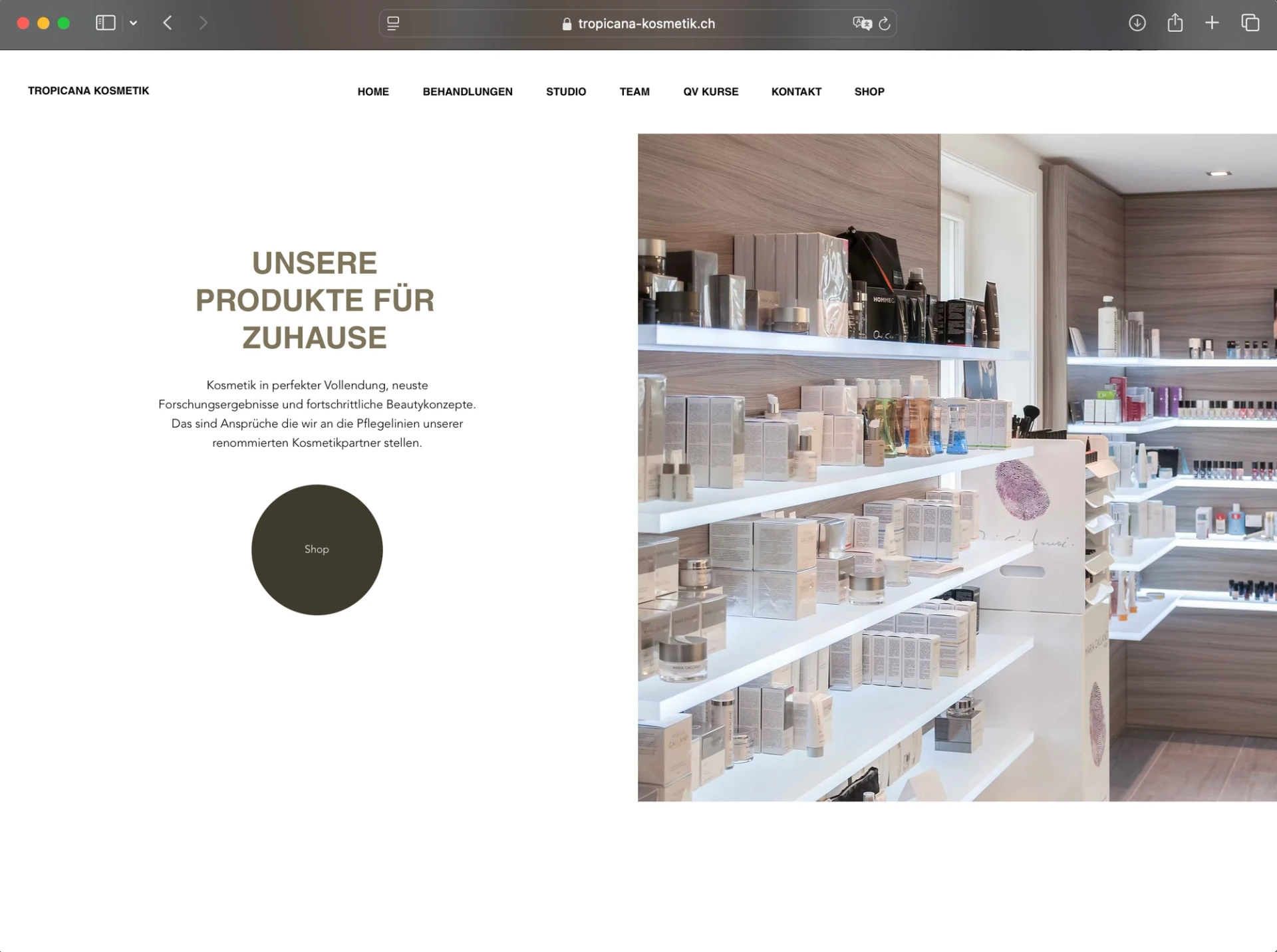Visual from the Tropicana Kosmetik project — project image 10