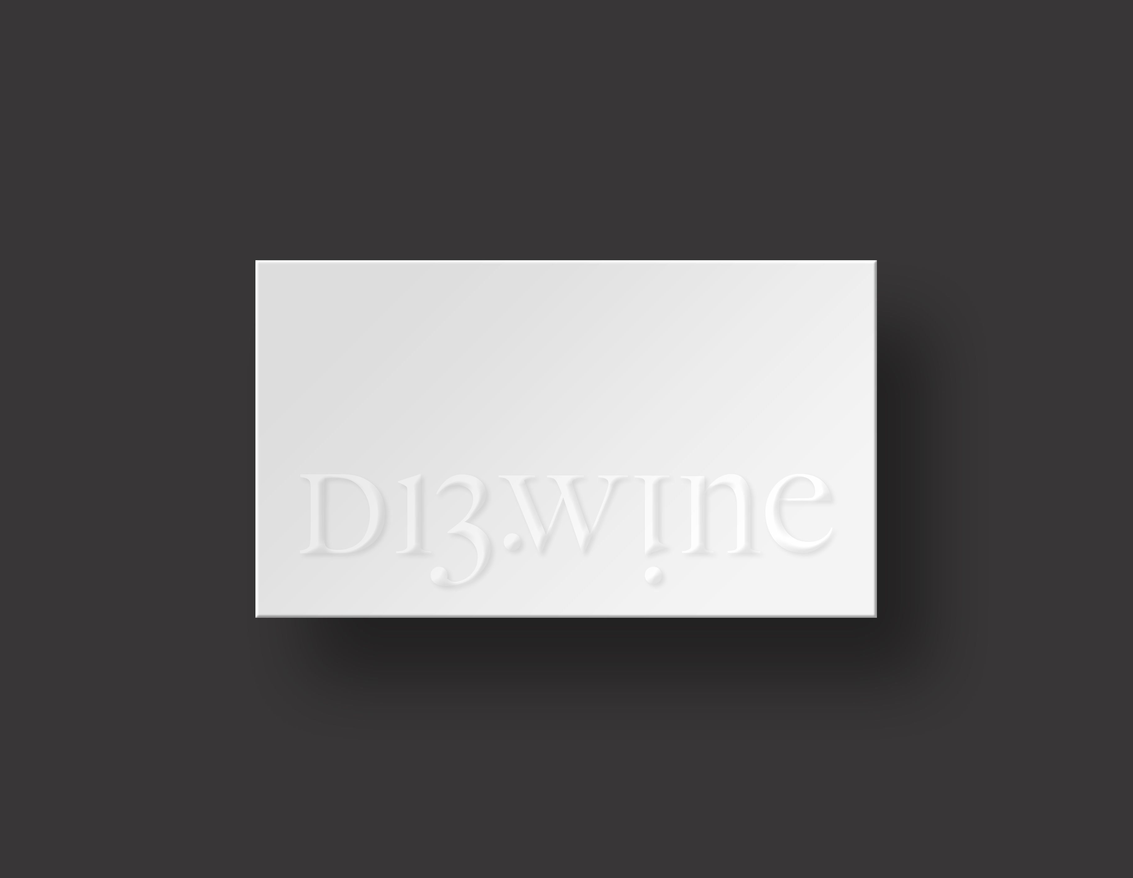 Visual from the D.13 Wine project — project image 2